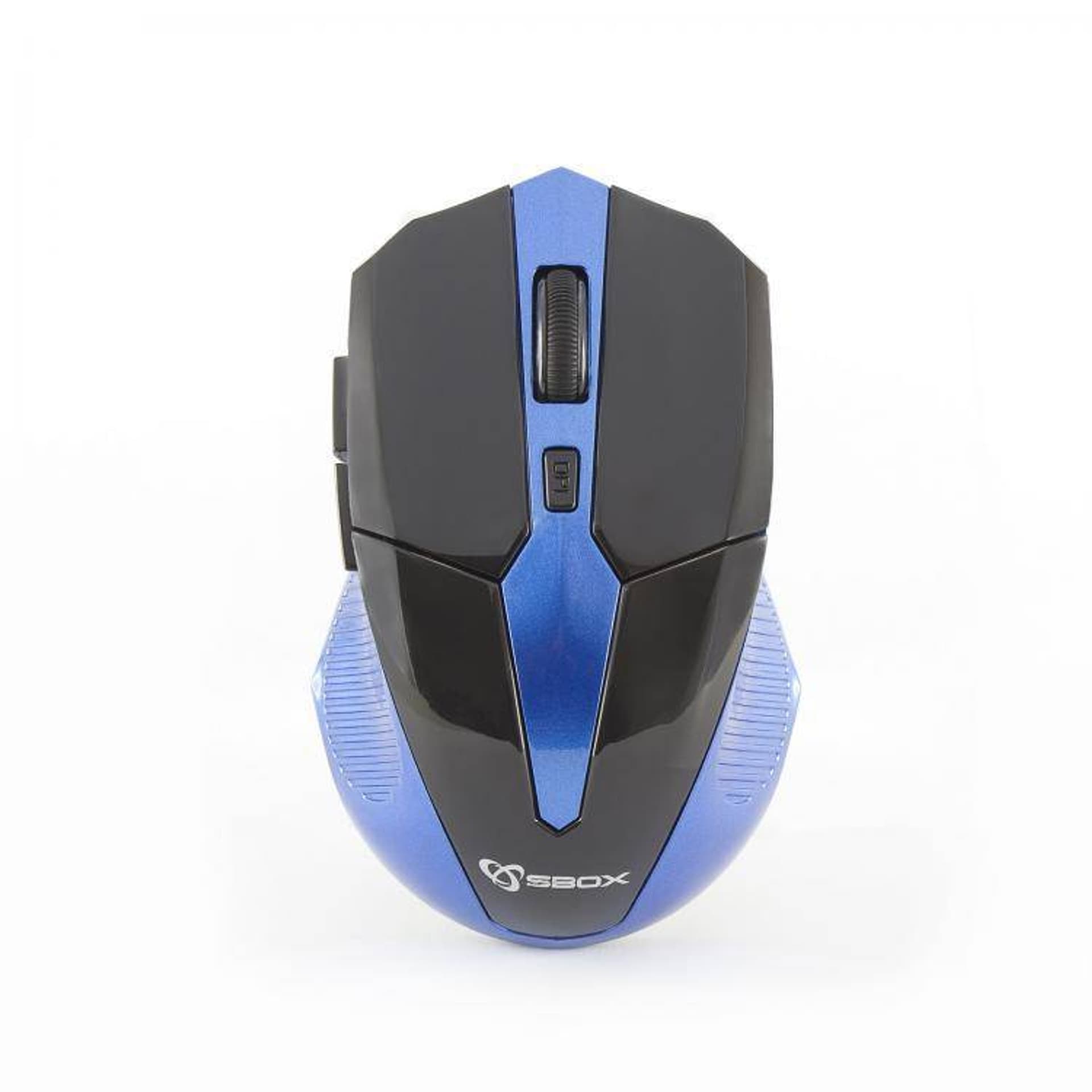 

SBOX Mysz WM-9017BBL czarna/nieb. bezprzewodowa