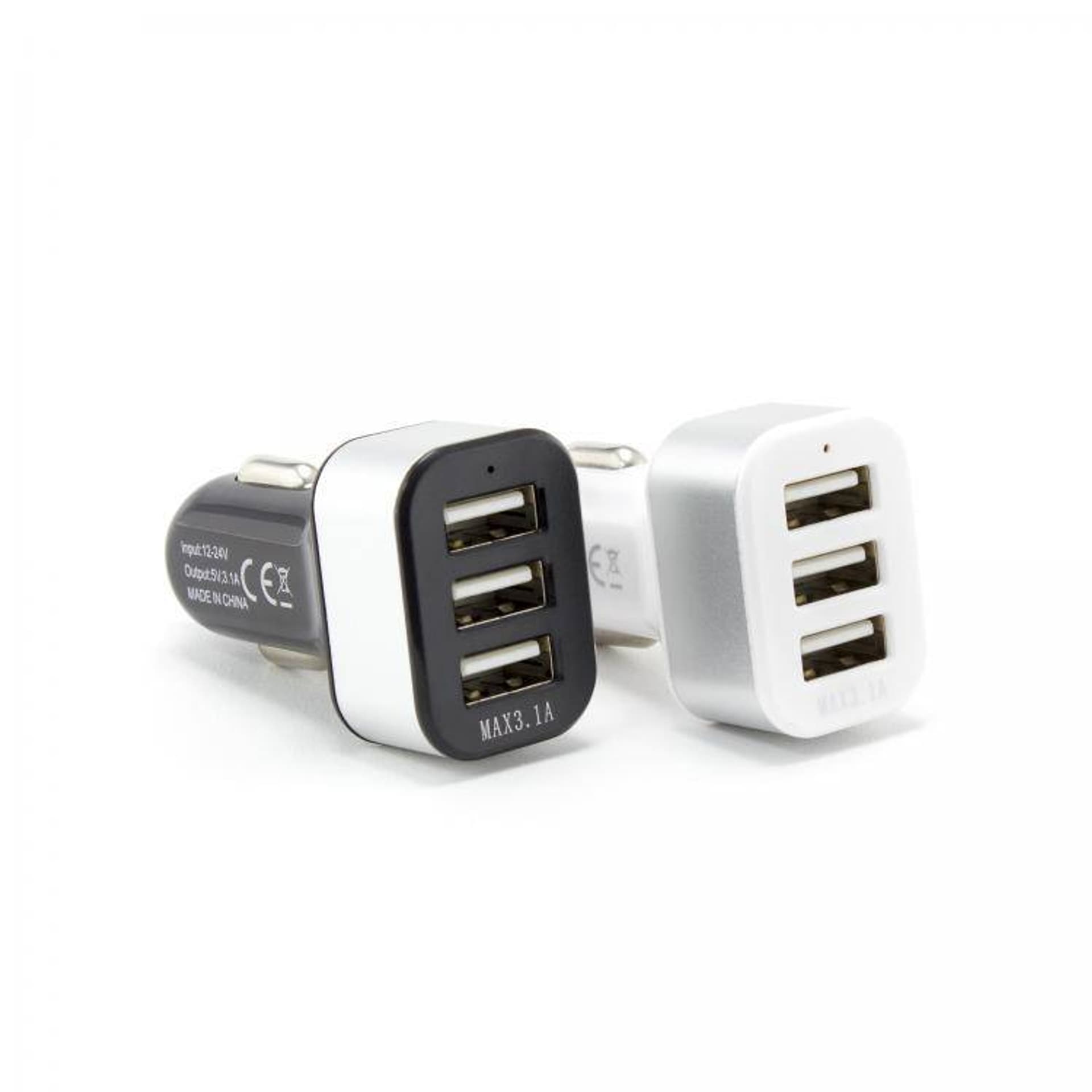 

SBOX Ładowarka samochodowa CC-331 3xUSB 3,1A czarna
