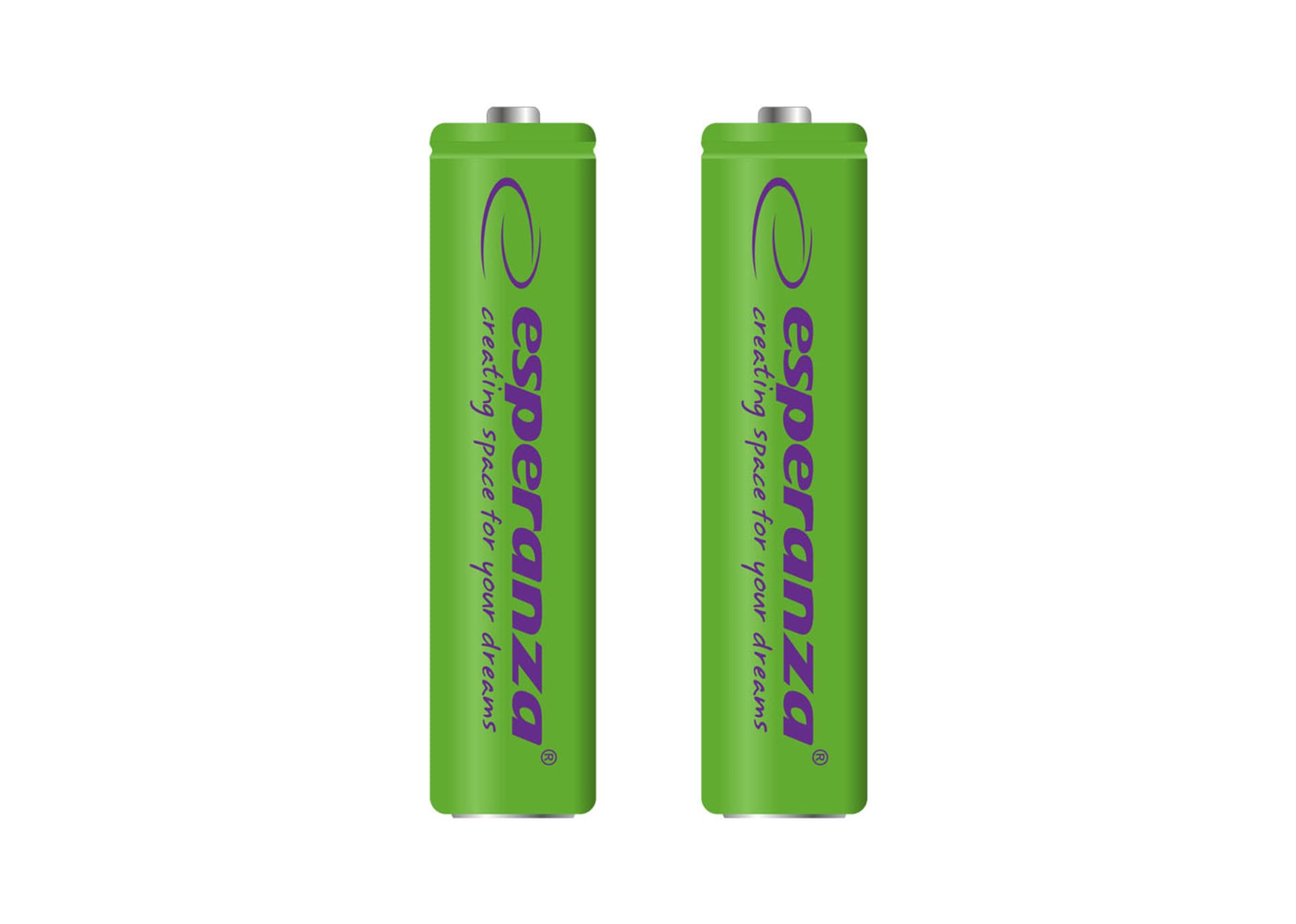 

EZA101G Esperanza akumulatorki ni-mh aaa 1000mah 2szt. zielone