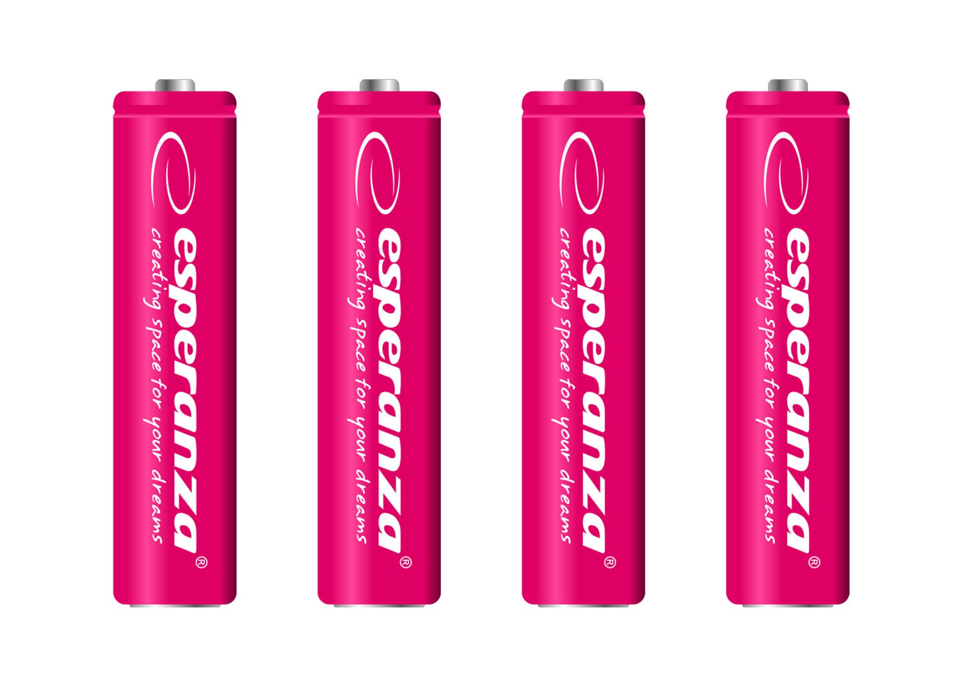 

EZA102R Esperanza akumulatorki ni-mh aaa 1000mah 4szt. czerwone