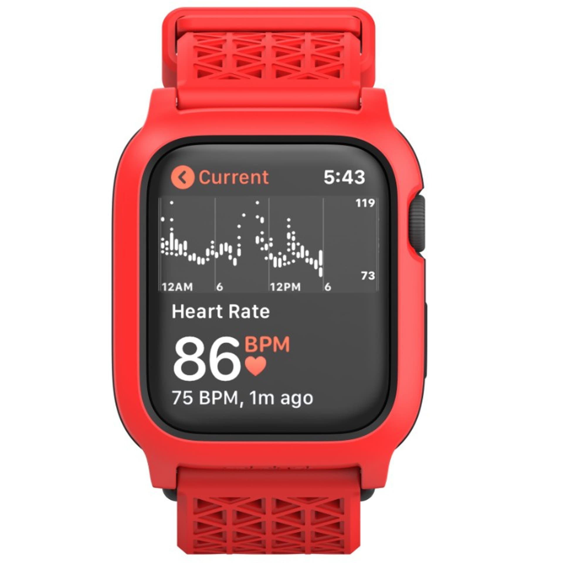 

Catalyst Etui Impact Protection do Apple Watch 6/5/4/SE 44mm czerwone