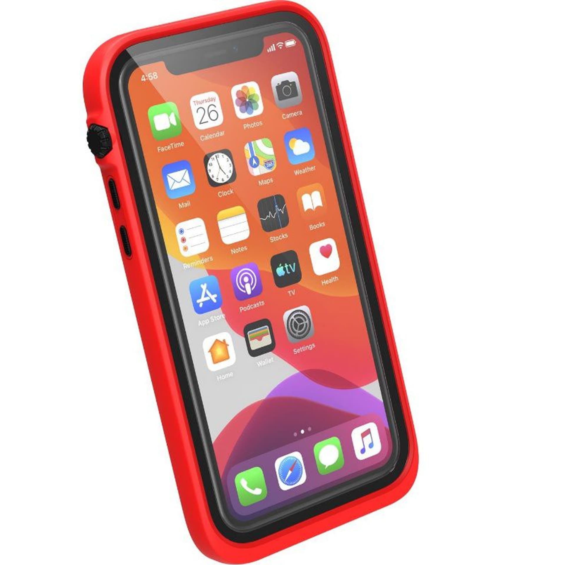 

Catalyst Etui Waterproof do iPhone 11 Pro czerwono-czarne