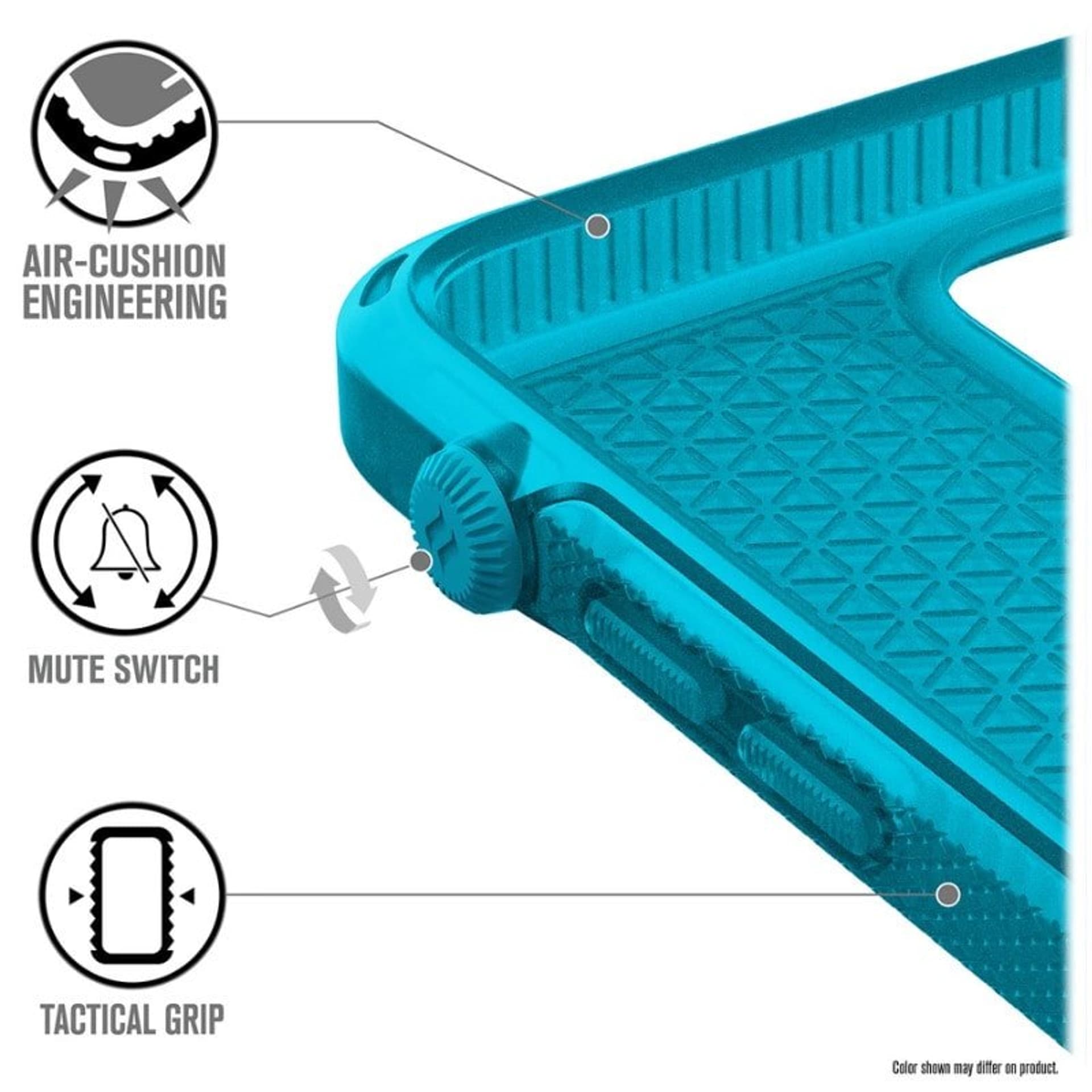 

Catalyst Etui Vibe do iPhone 12 Mini niebieskie przeźroczyste