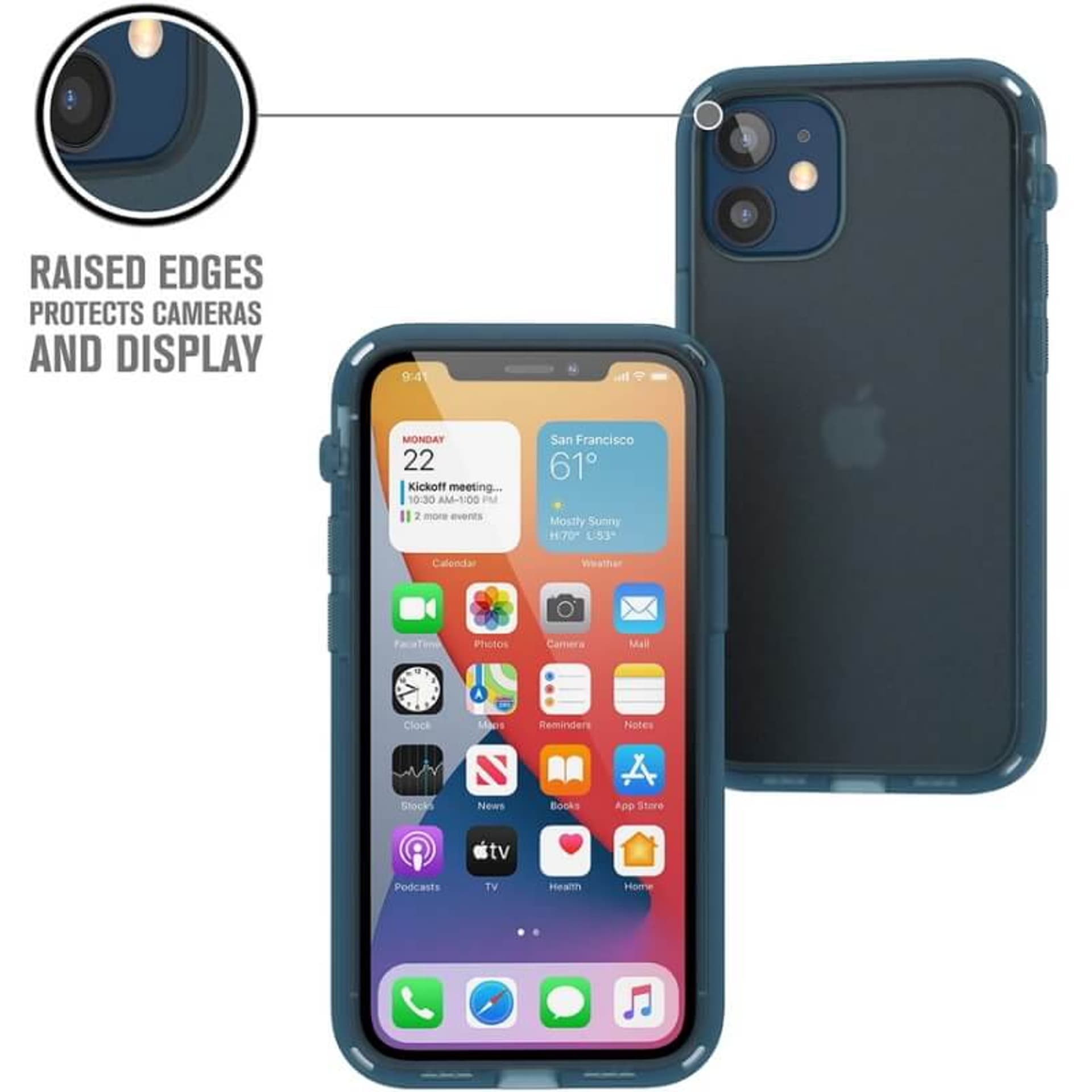 

Catalyst Etui Influence do iPhone 12 Mini niebieskie