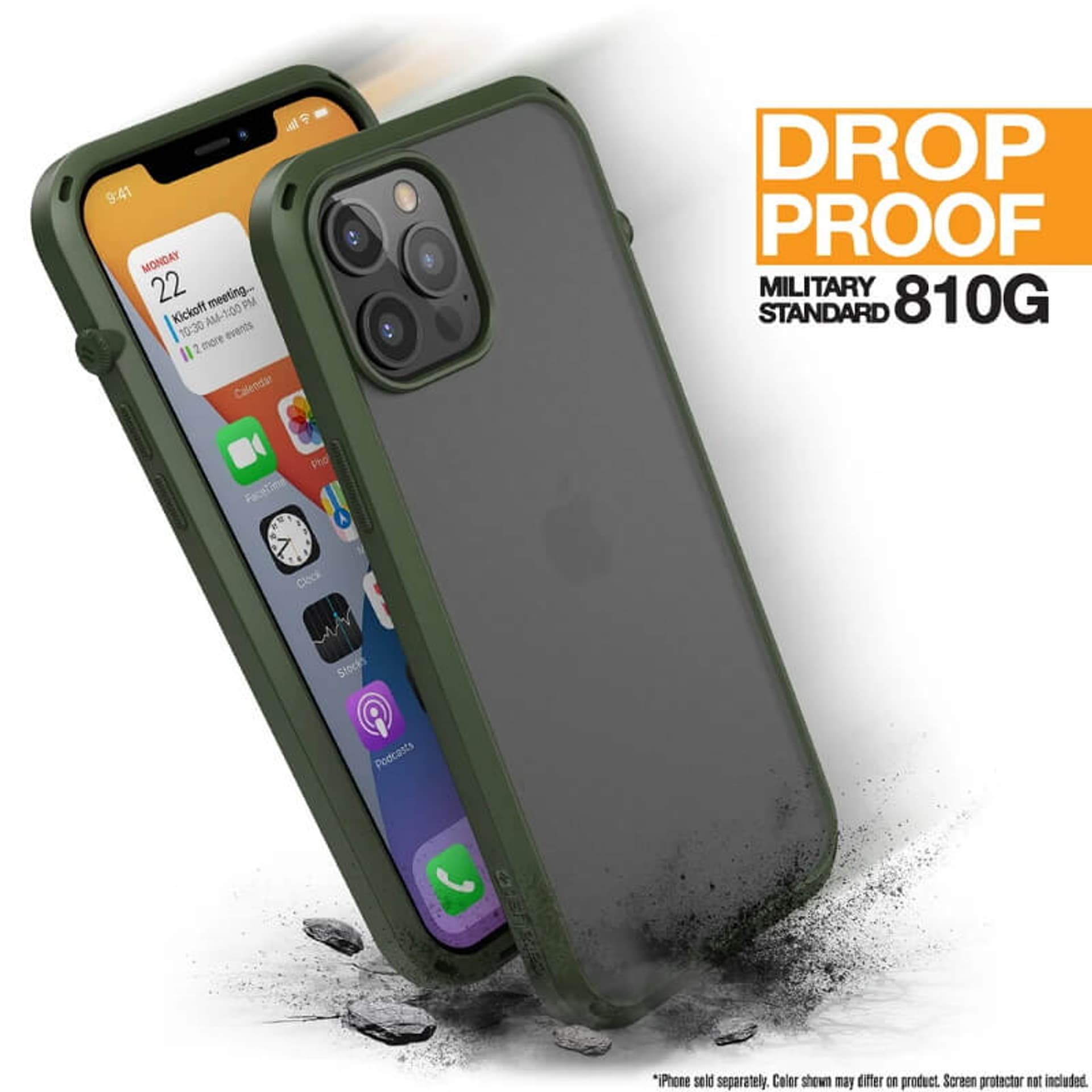 

Catalyst Etui Influence do iPhone 12 Pro Max zielone