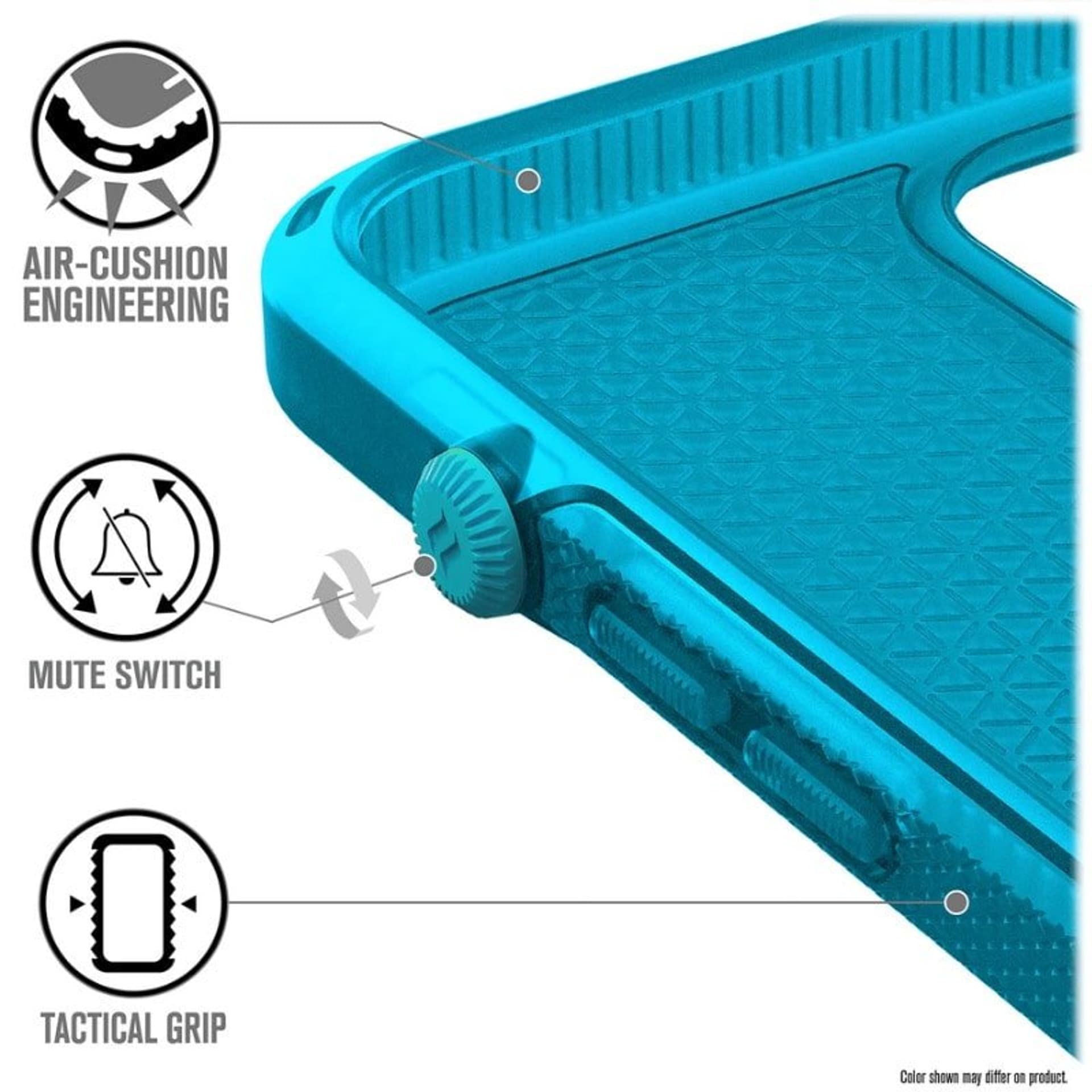 

Catalyst Etui Vibe do iPhone 12 Pro Max niebieskie przeźroczyste