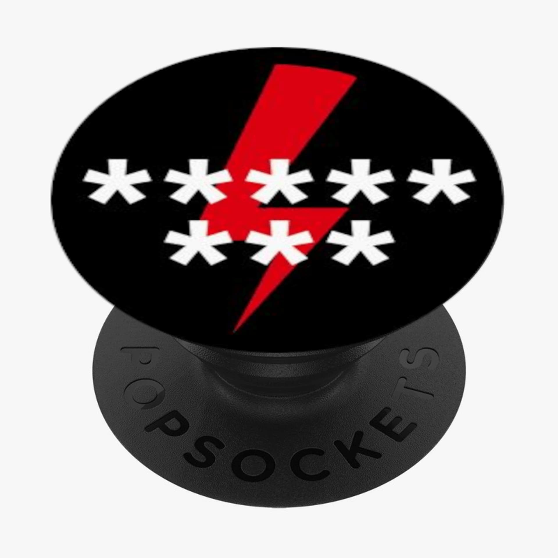 

POPSOCKETS Uchwyt do telefonu Custom 8gwiazdek czarny