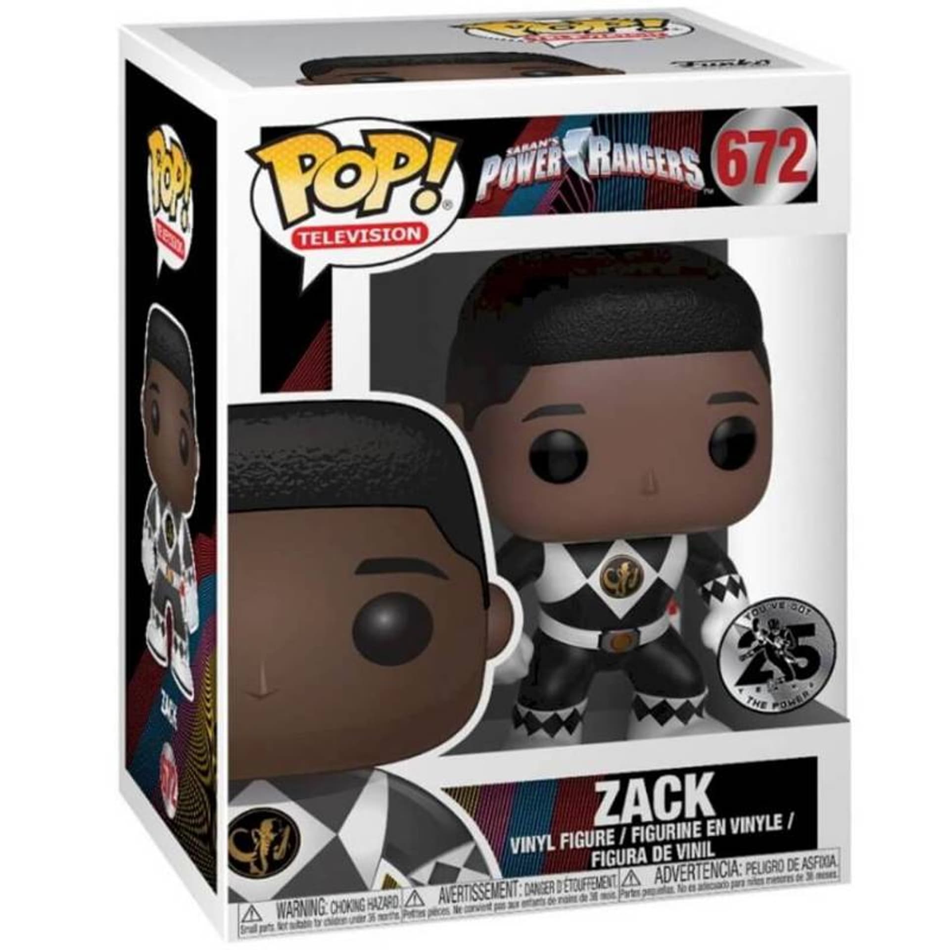 

Funko POP! Figurka Power Rangers 672 Zack Black Ranger