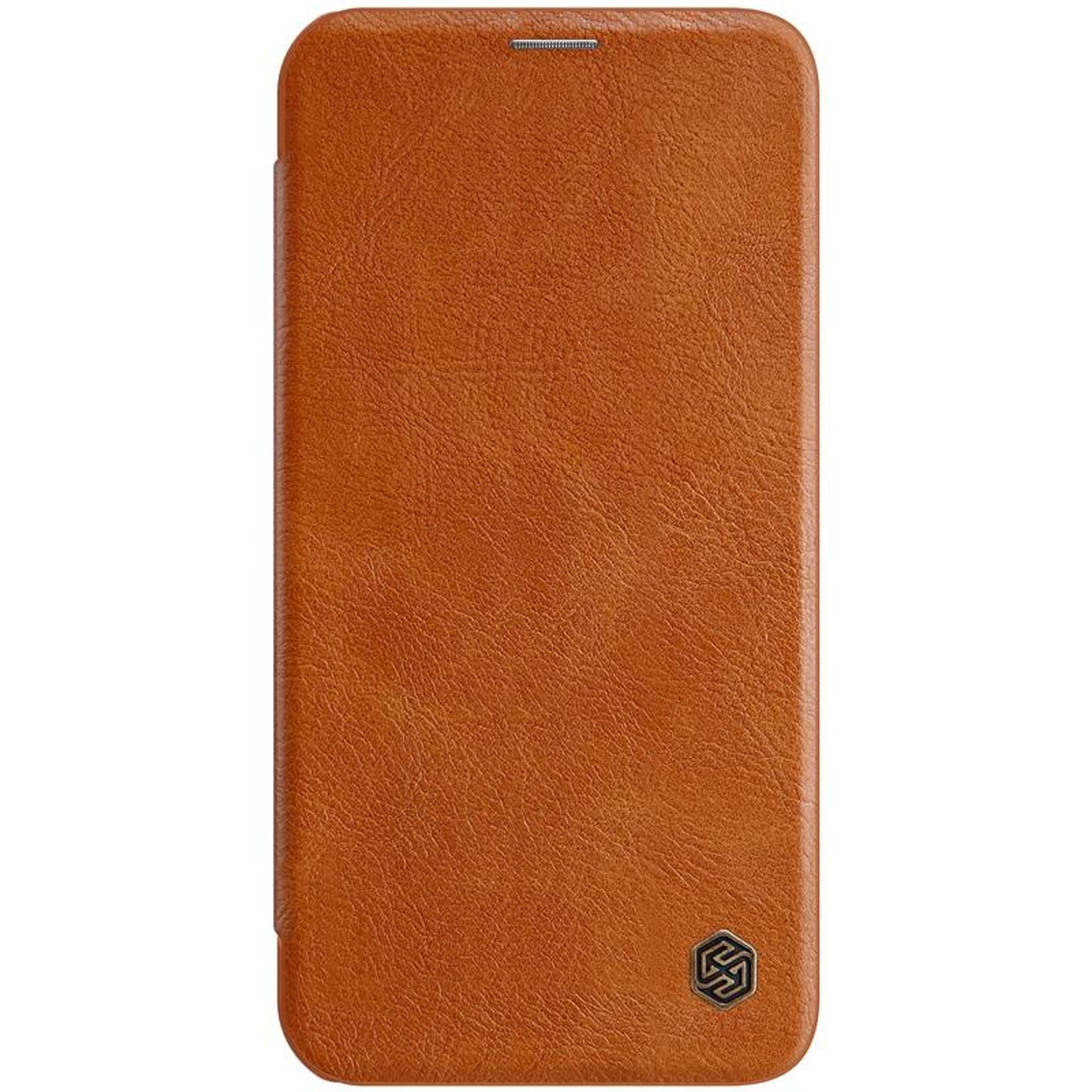 

Nillkin Etui Qin Leather Case iPhone 12 Pro Max brąz
