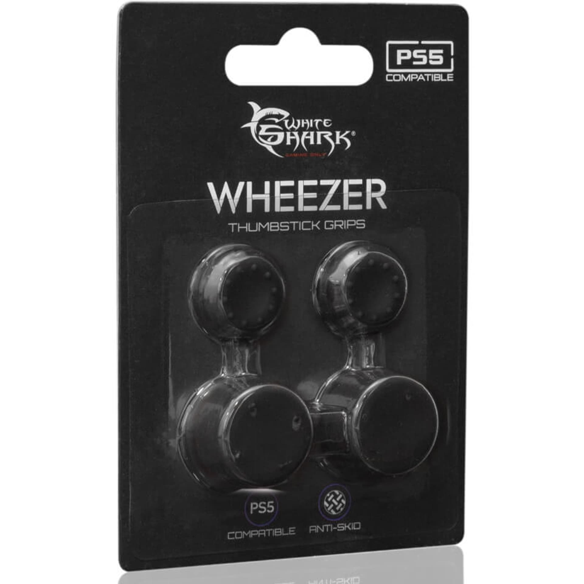 

WhiteShark Nakładki na analogi WHEEZER PS5 czarne