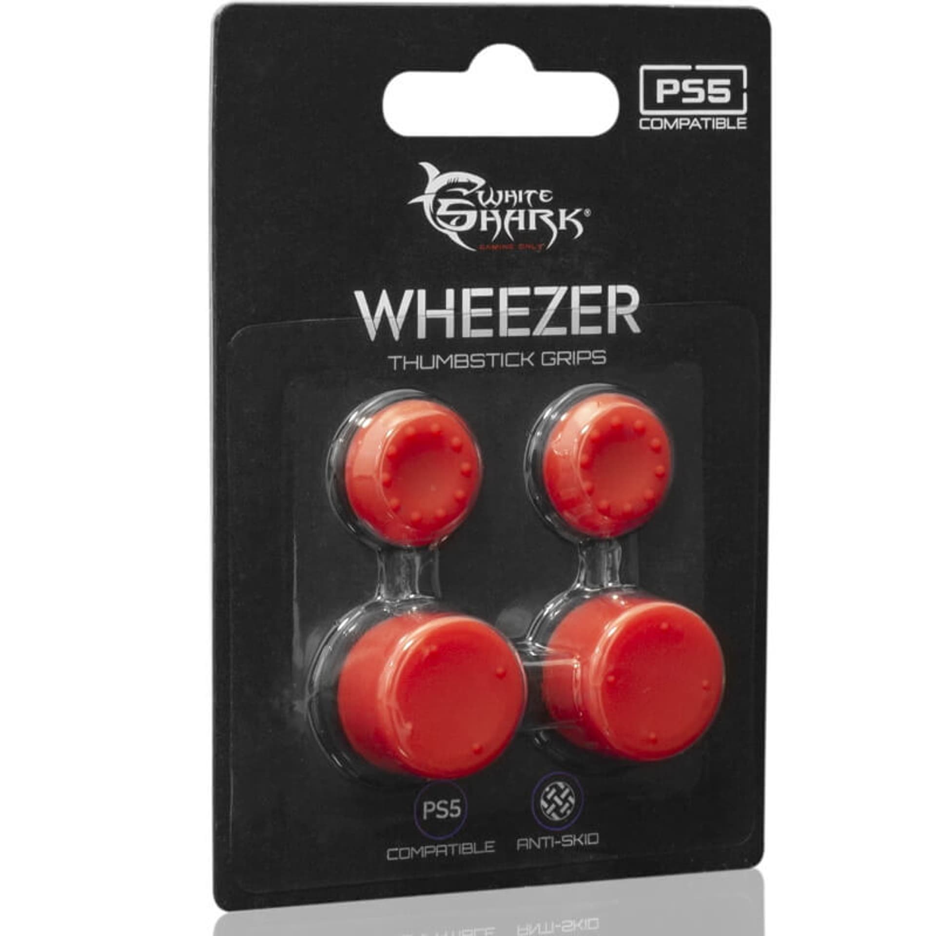 

WhiteShark Nakładki na analogi WHEEZER PS5 czerwone