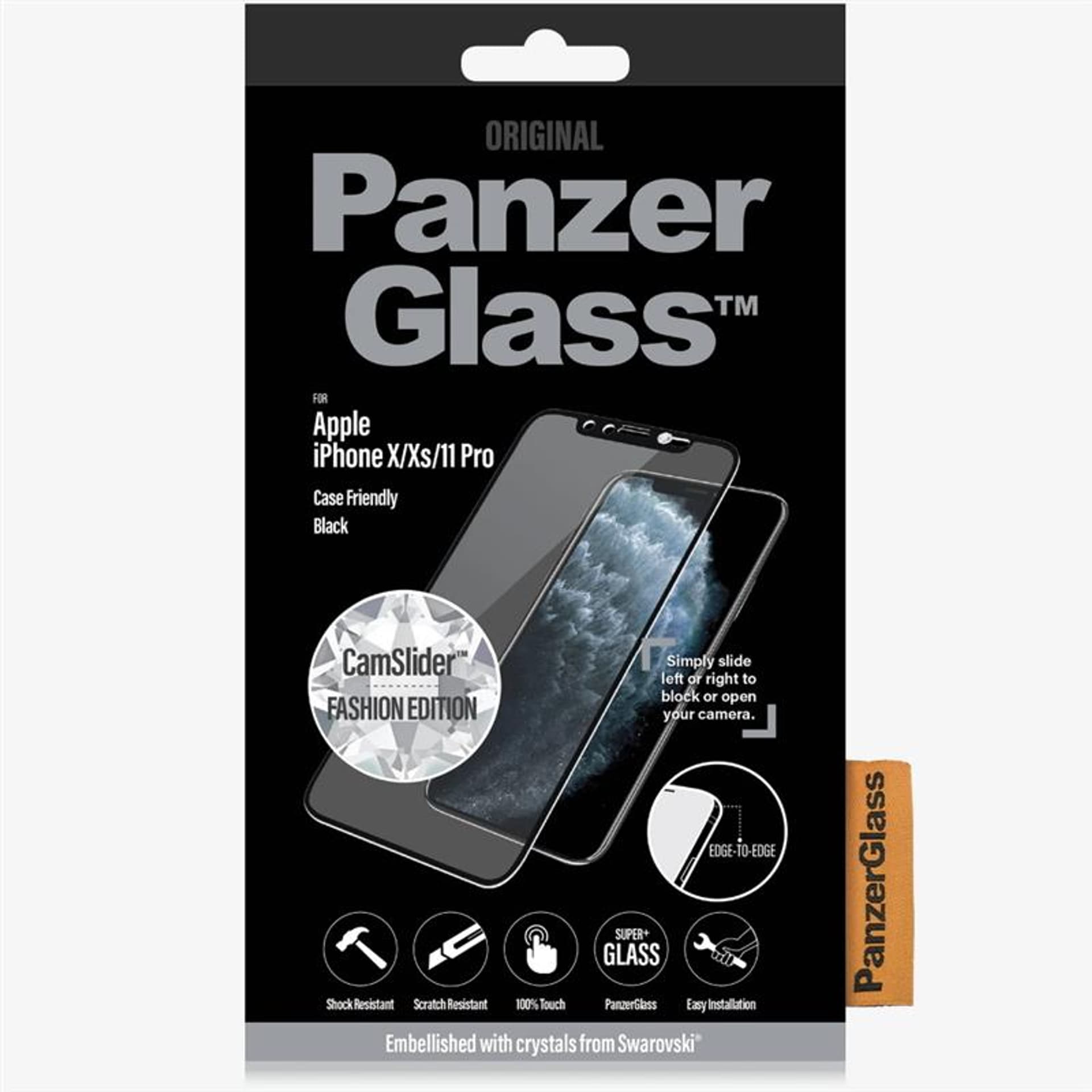 

PanzerGlass CamSlider iPHONE 11 Pro / X / XS SWAROVSKI