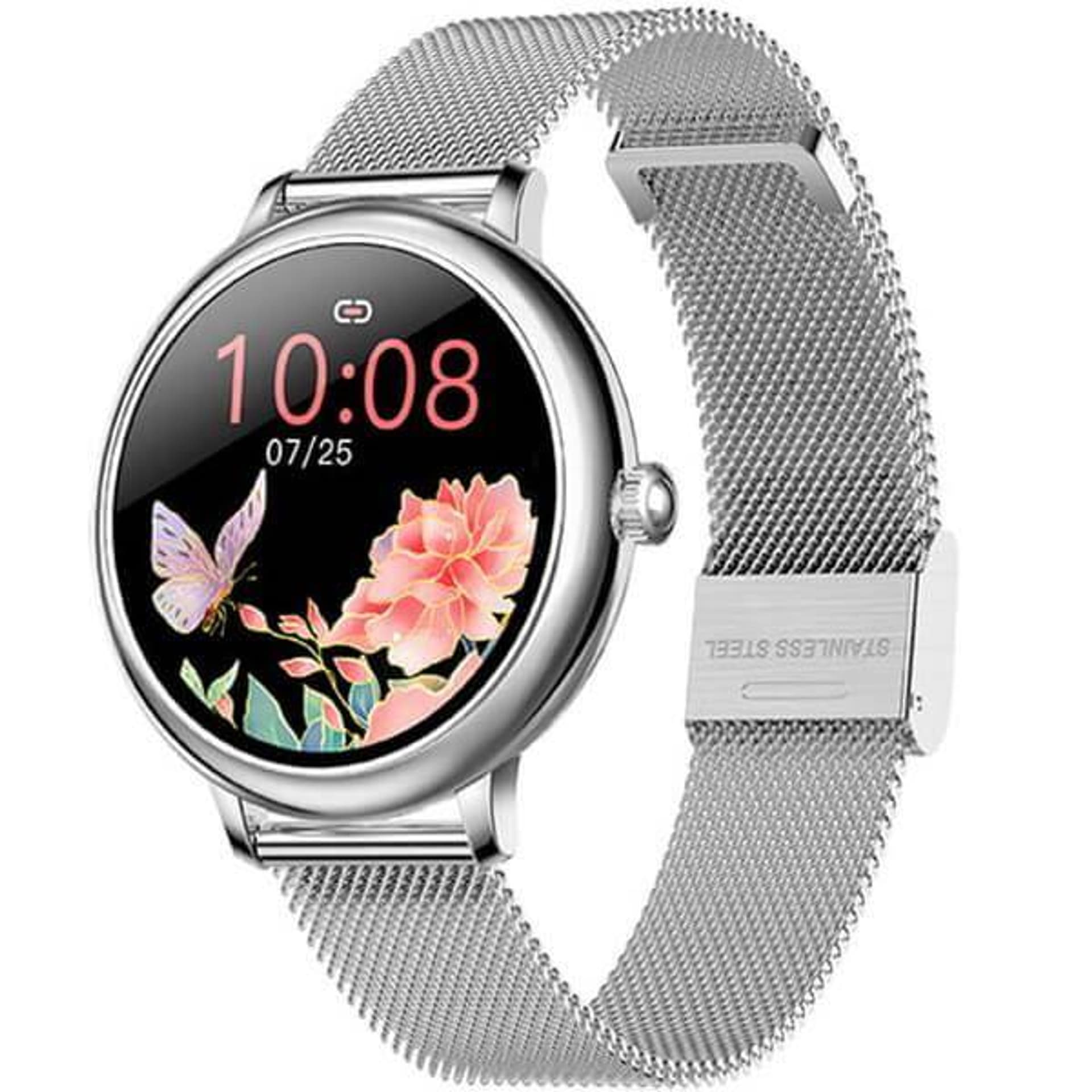 

Smartwatch Women Emma Srebrny stalowy
