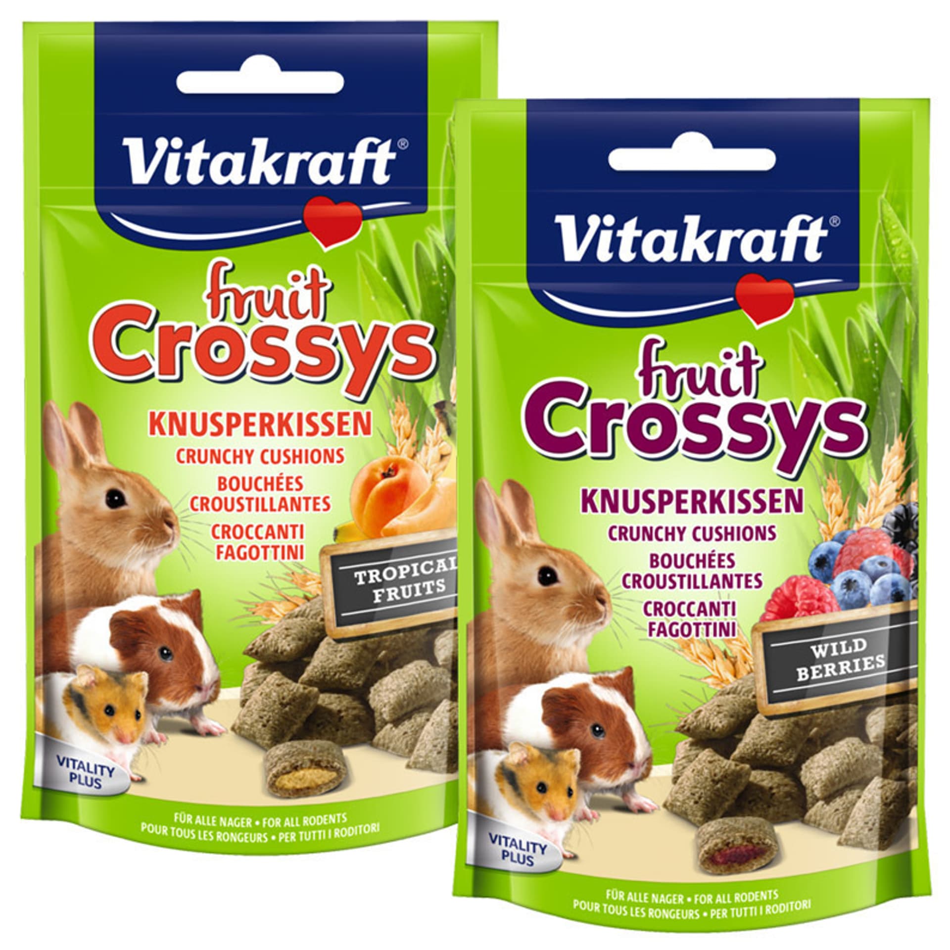 

VITAKRAFT FRUIT CROSSYS tropical przysmak dla gryzoni 50g
