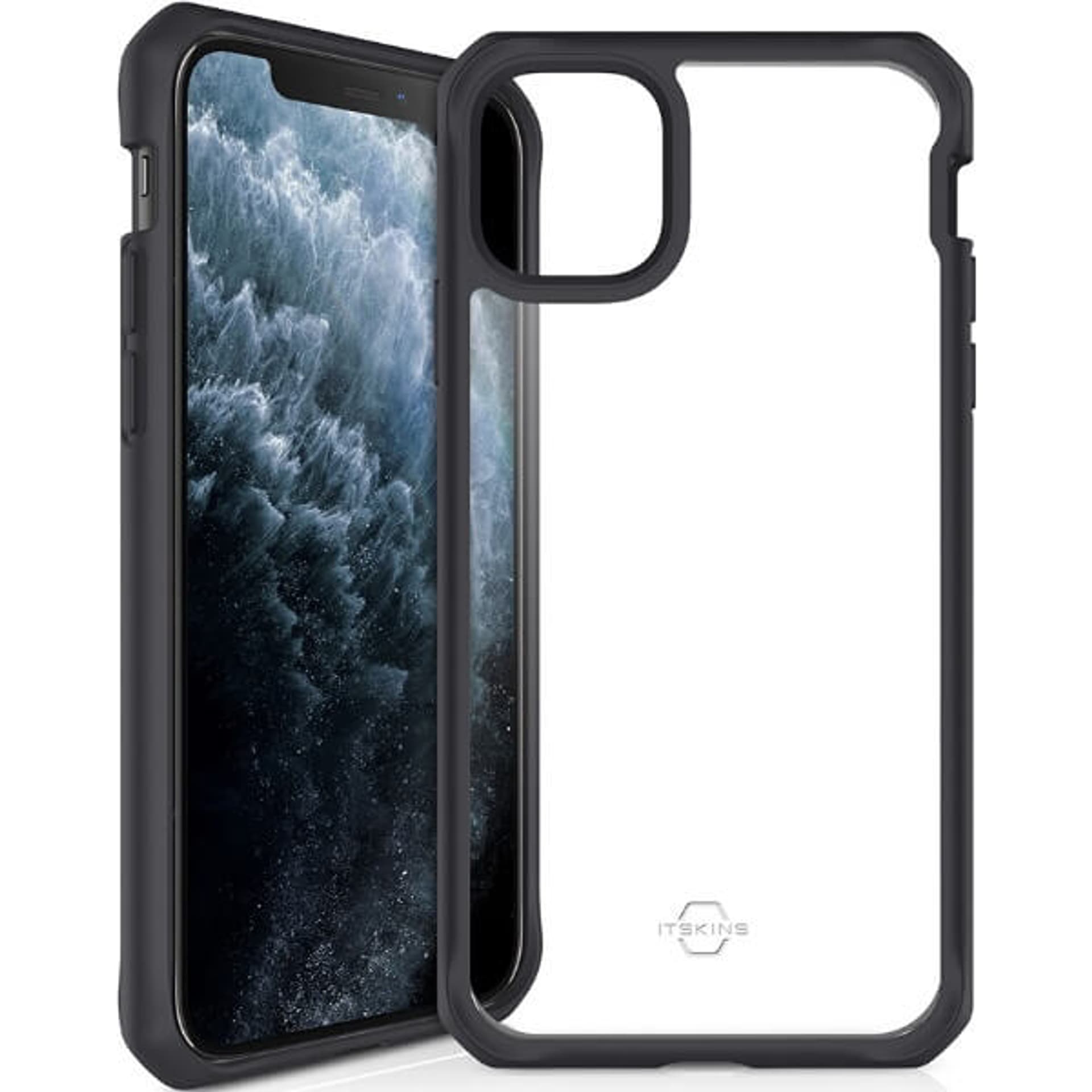 

ITSKINS Etui Hybrid Solid iPhone 11 Pro/XS/X czarne