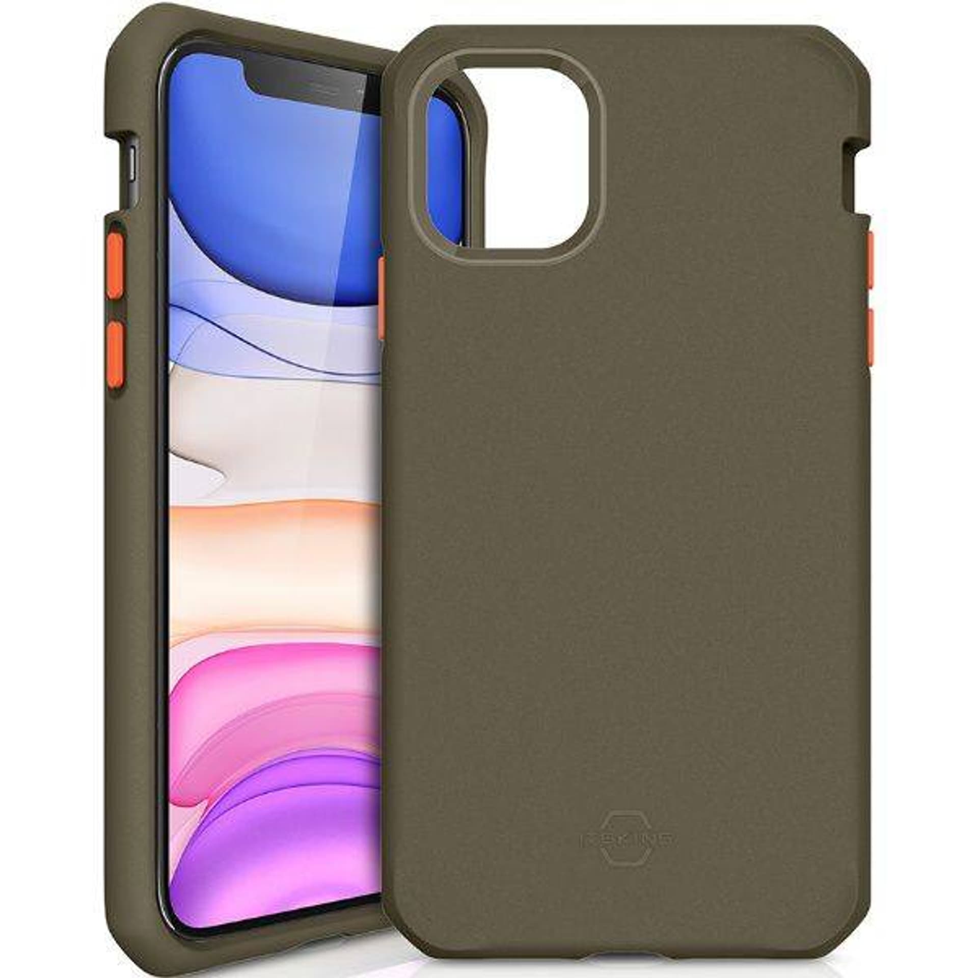 

ITSKINS Etui Supreme Solid iPhone 11/XR zielone