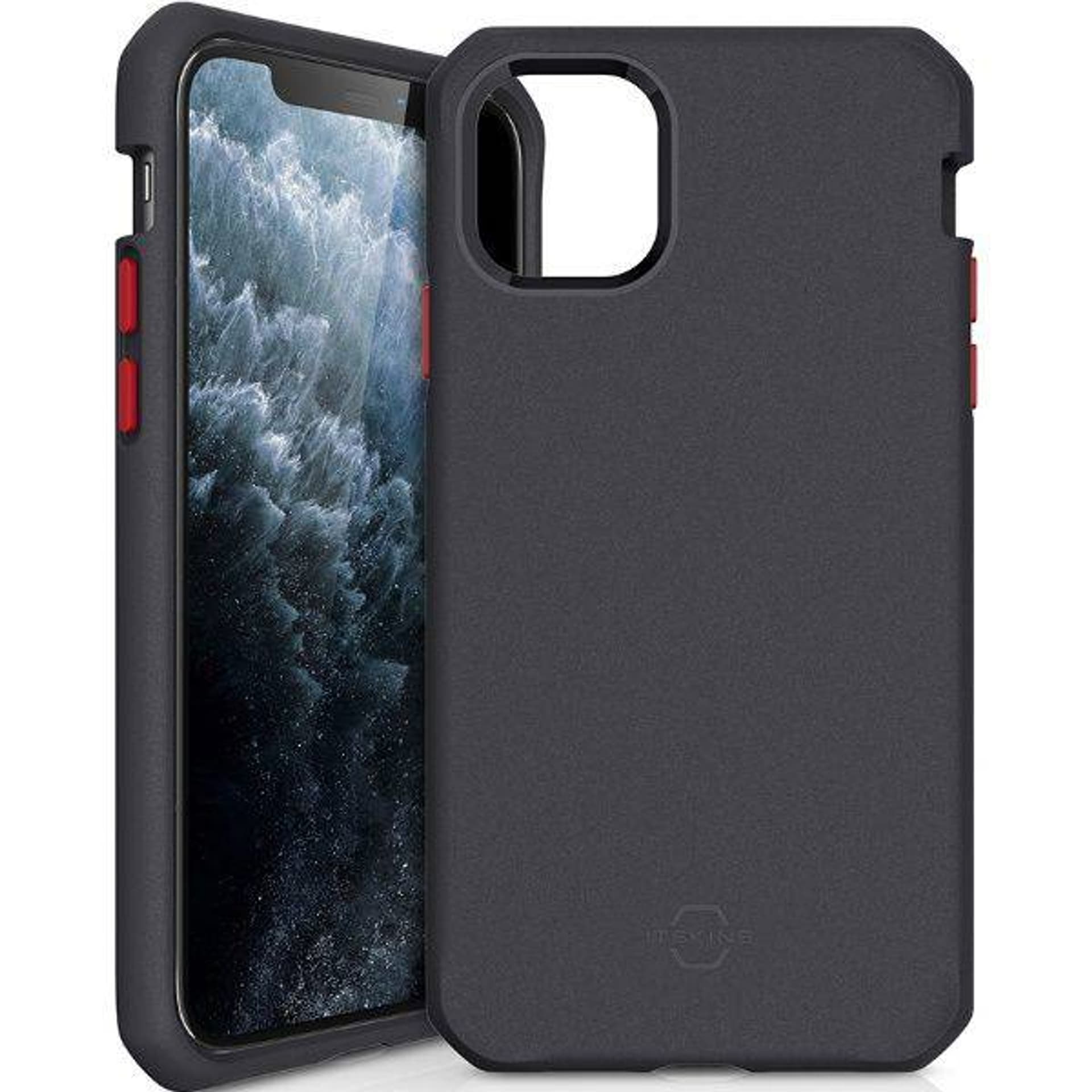 

ITSKINS Etui Supreme Solid iPhone 11 Pro/XS/X czarno-czerwone