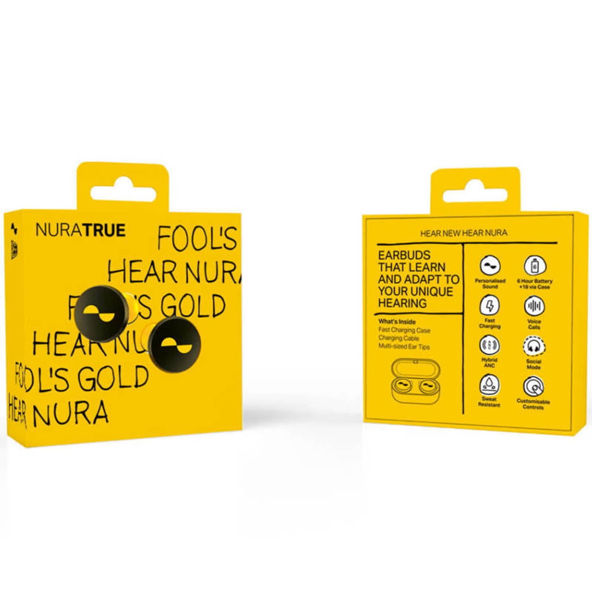 

NURA Słuchawki NuraTrue Fool's Gold bezprzewodowe