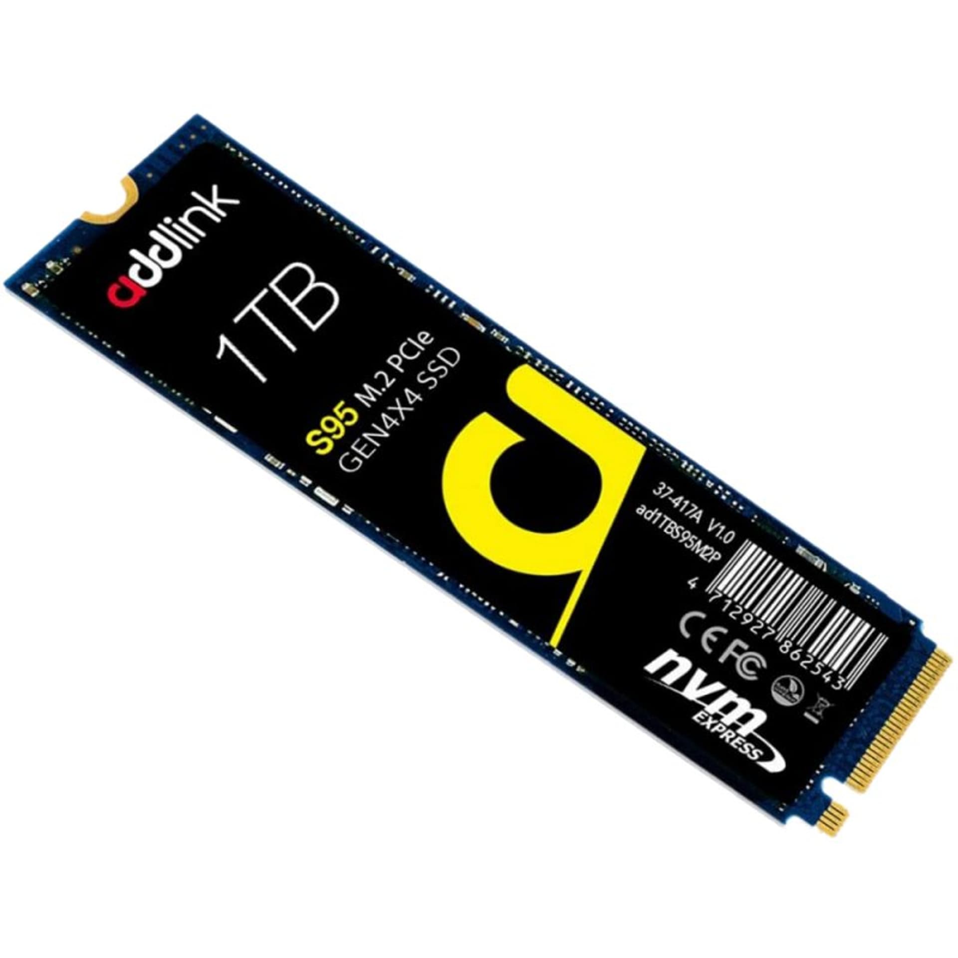

ADDLINK dysk SSD 1TB M.2 2280 PCIe GEN4X4 NVMe1.4