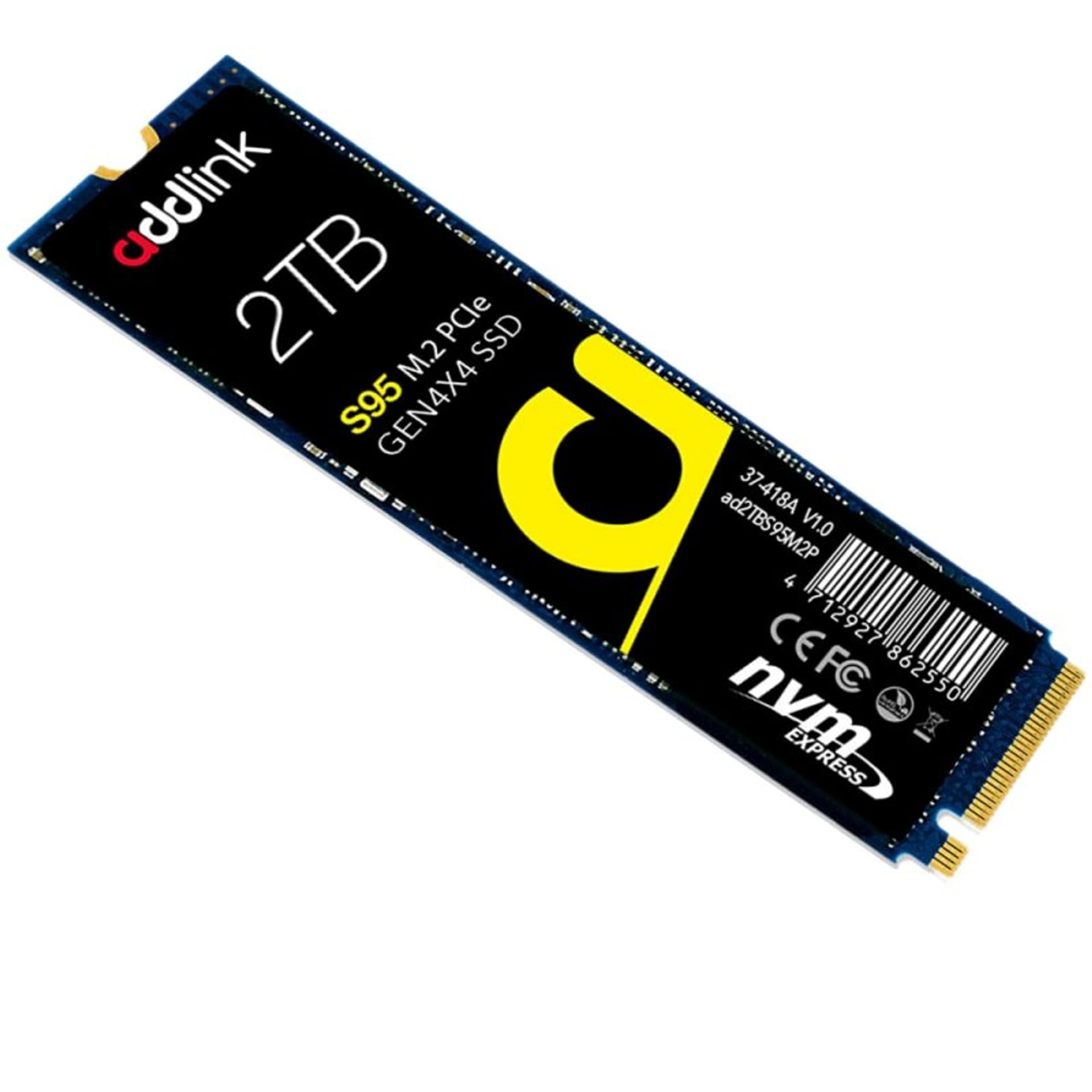 

ADDLINK dysk SSD 2TB M.2 2280 PCIe GEN4X4 NVMe1.4