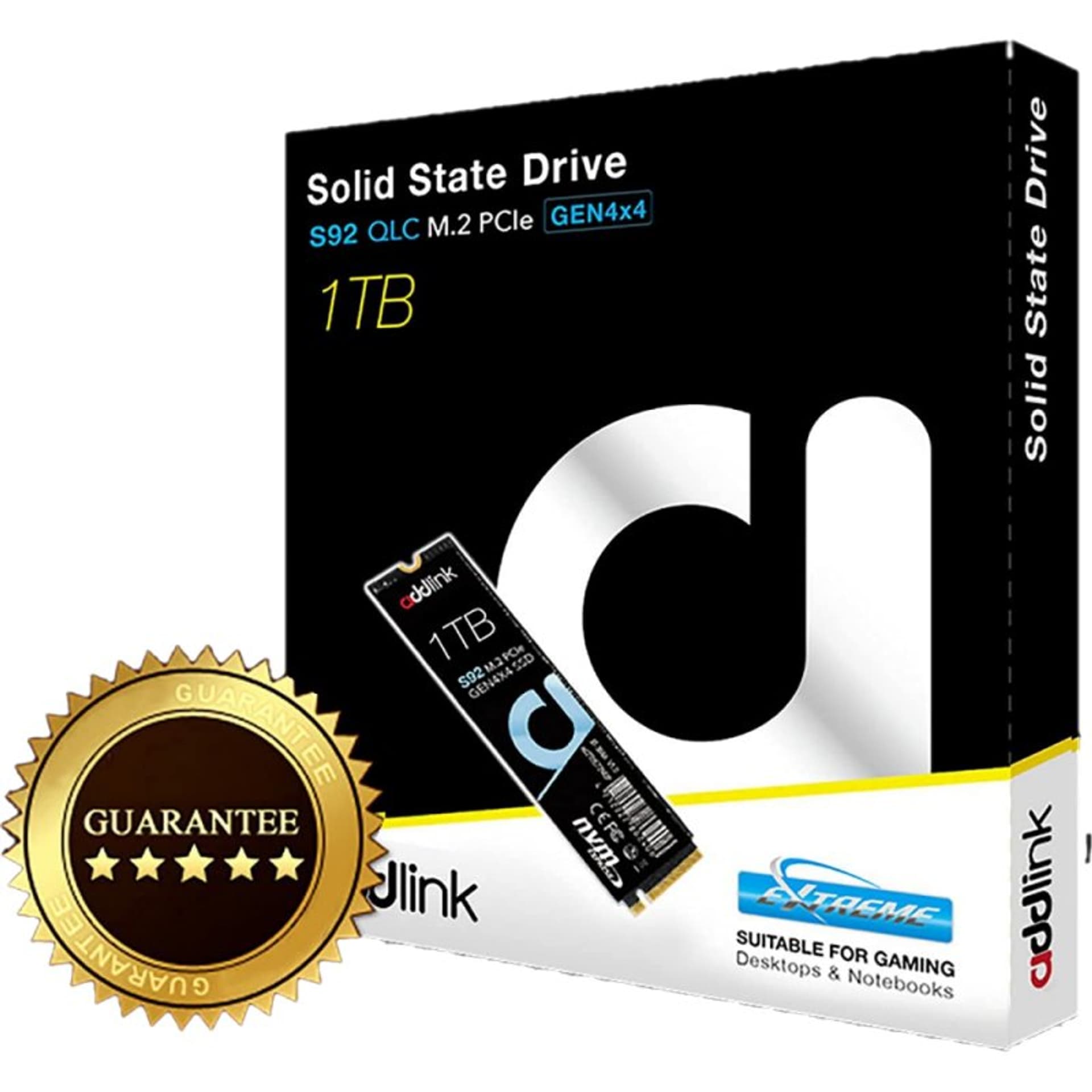 

ADDLINK dysk SSD 1TB M.2 2280 PCIe GEN4X4 NVMe QLC