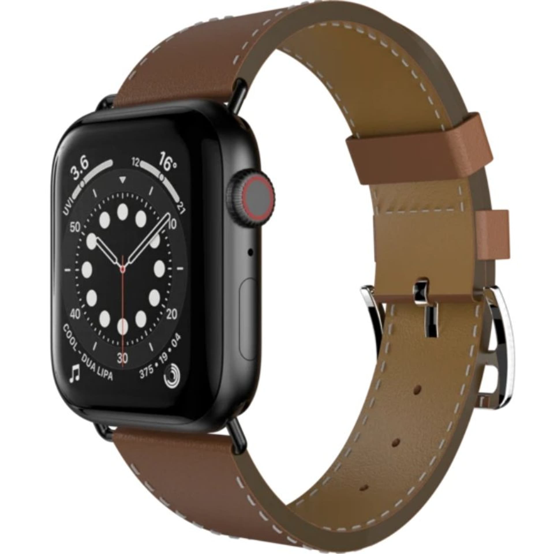 

SwitchEasy Pasek Classic do Apple Watch 42/44/45mm brązowy