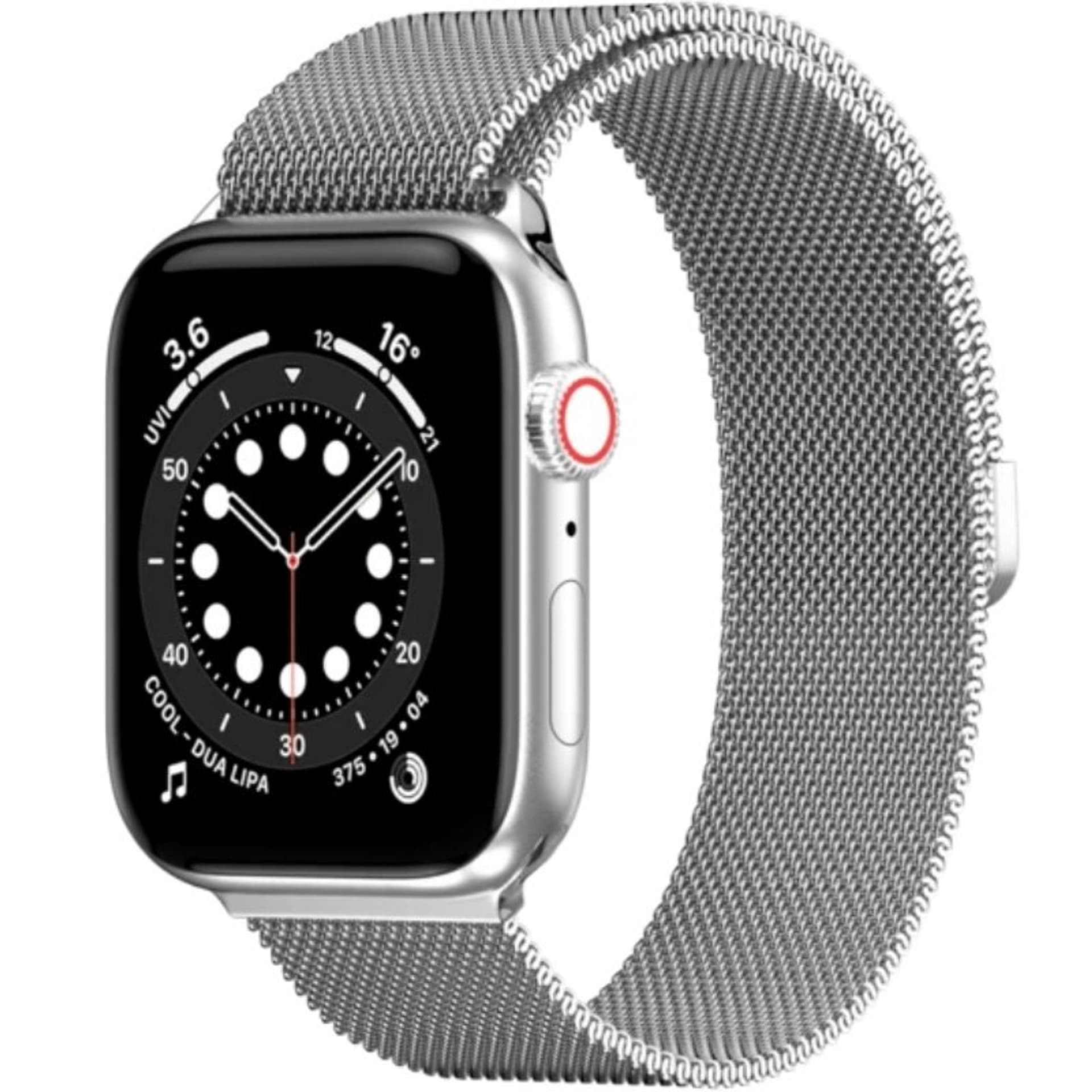 

SwitchEasy Pasek Mesh do Apple Watch 42/44/45mm srebrny