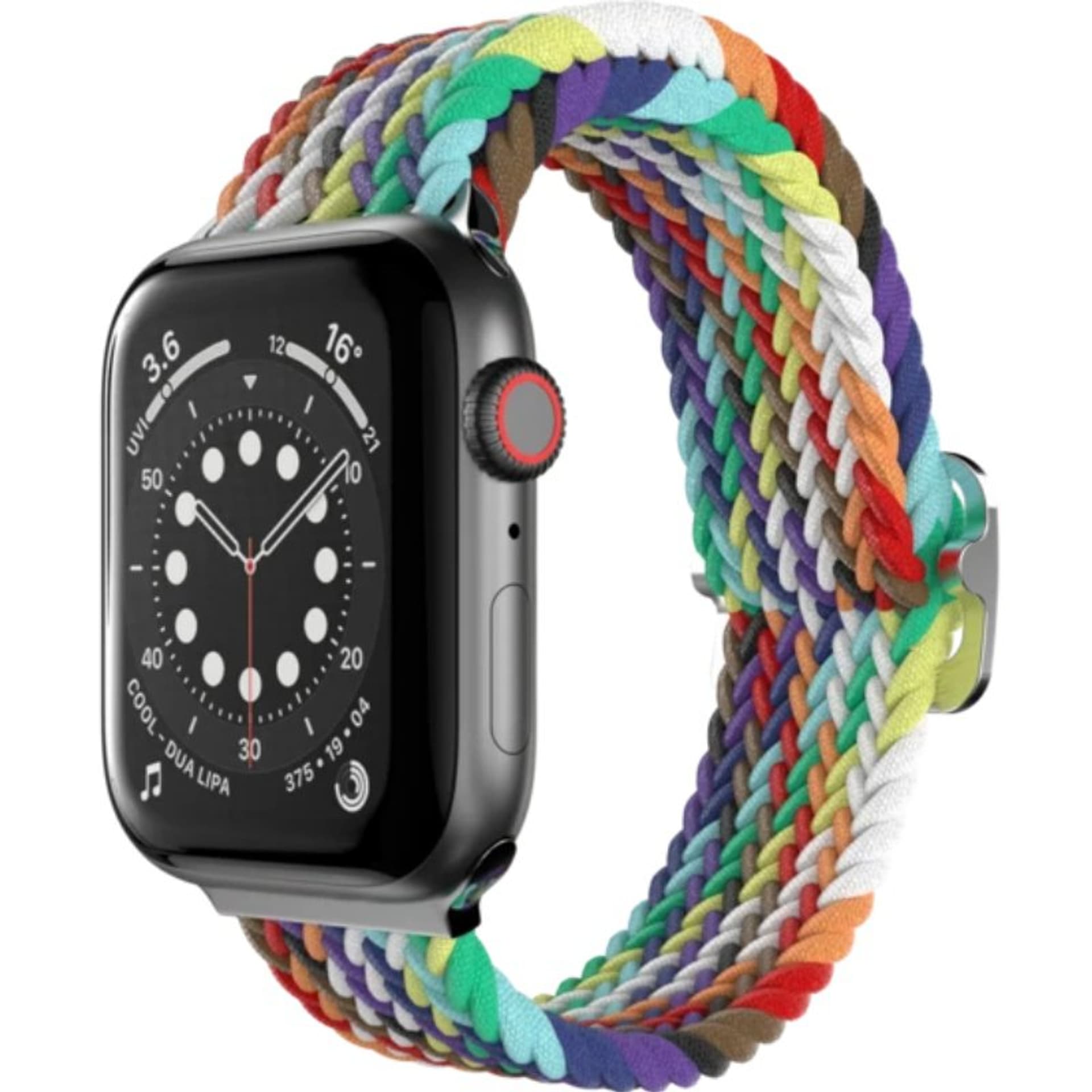

SwitchEasy Pasek Mesh do Apple Watch 42/44/45mm tęczowy