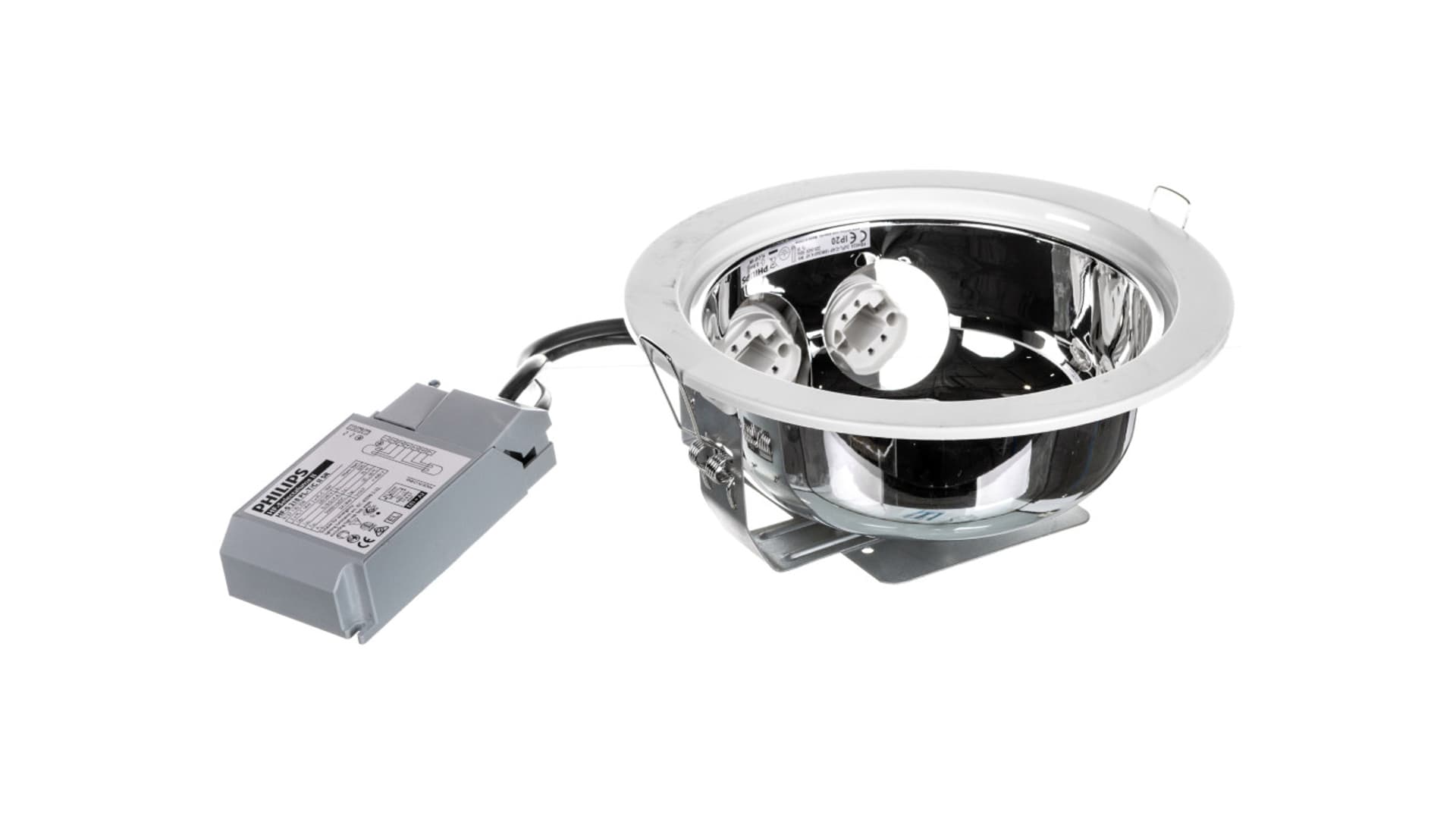 

Oprawa downlight 18W 230-240V IP20 FBH024 2xPL-C/4P18W/840 K HF WH 910503634818