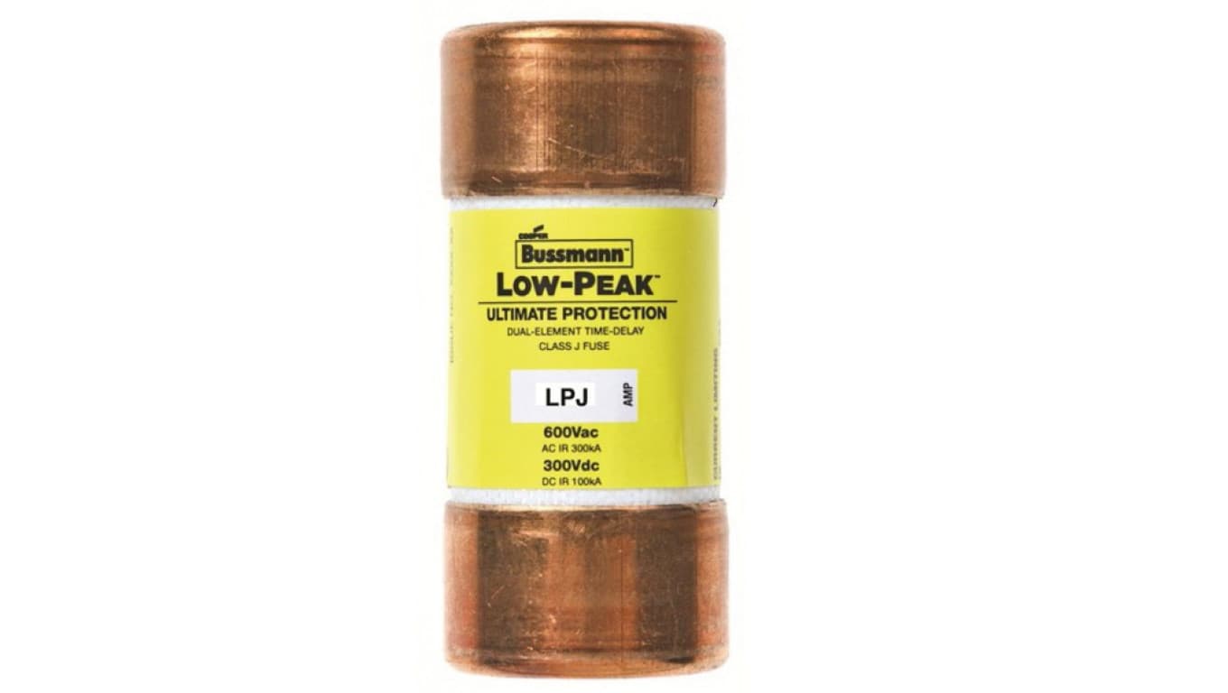 

Wkładka bezpiecznikowa LOW-PEAK 21x57mm 3A CLASS J 600V zwłoczna LPJ-60SP