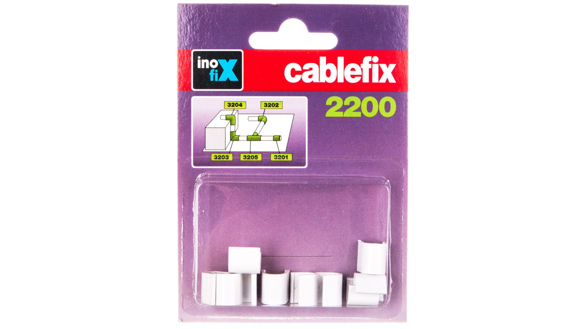 

Złączka prosta do rynienek ochronnych na kable Cablefix 2200 biała /blister 10szt./ 3201-2