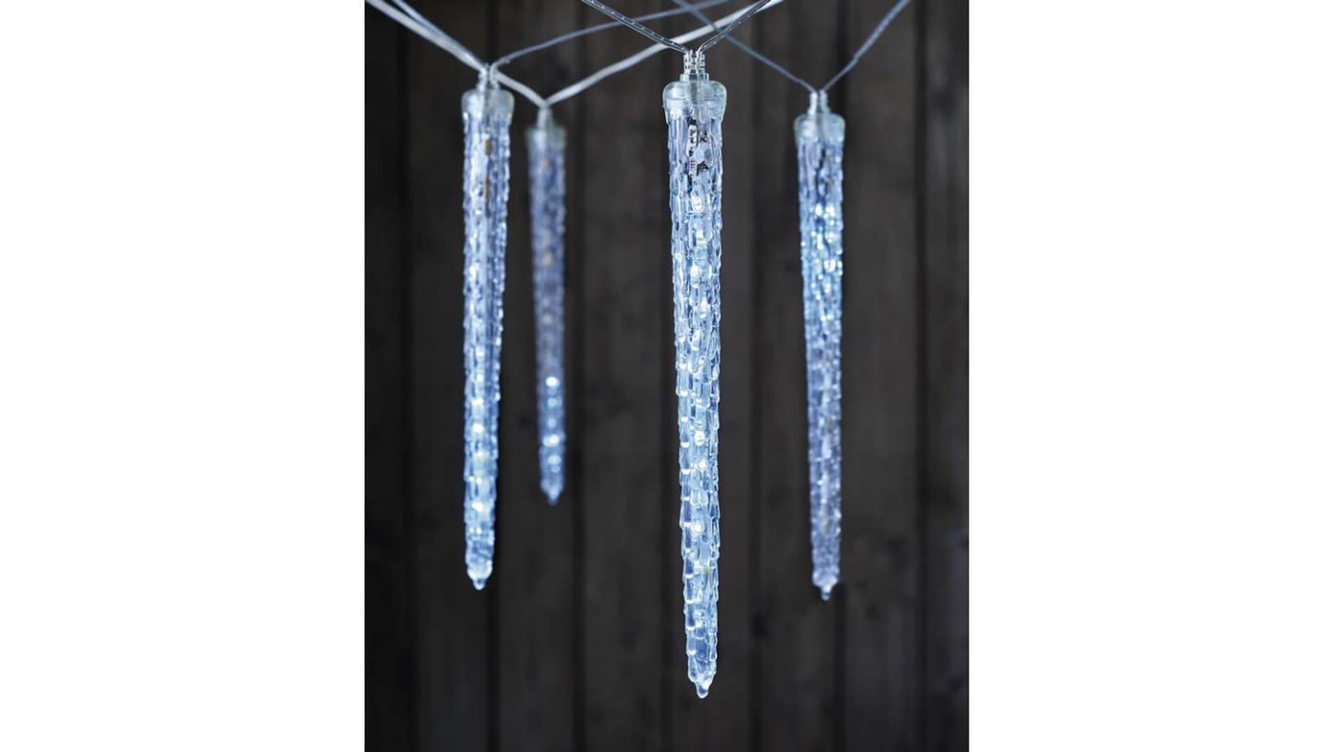 

Dekoracja świąteczna - sople 5W 140LED 29cm 3,6m IP44 zimna białaDCPC01