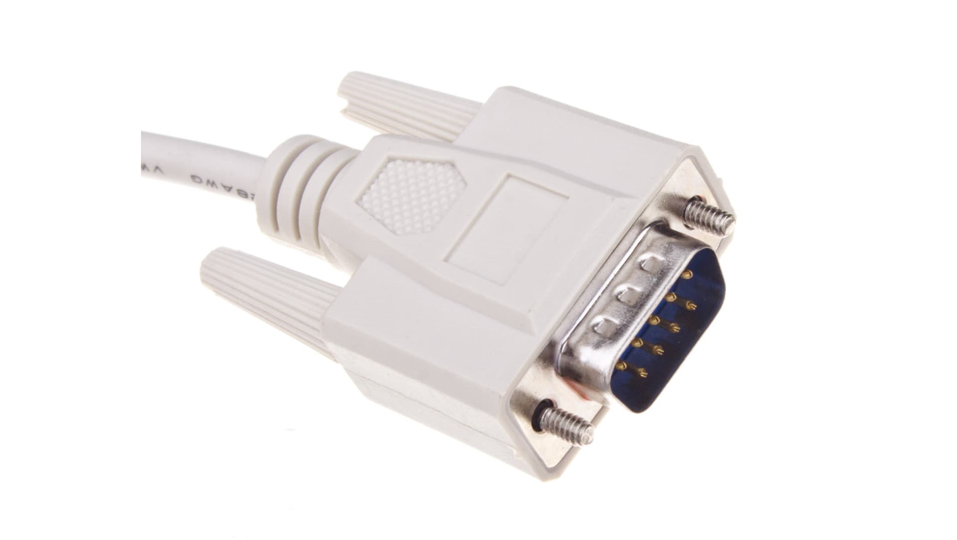 

Kabel transmisyjny szeregowy RS232 Sub-D9 (F) - Sub-D9 (M) 10m beżowy, M) 10m beżow
