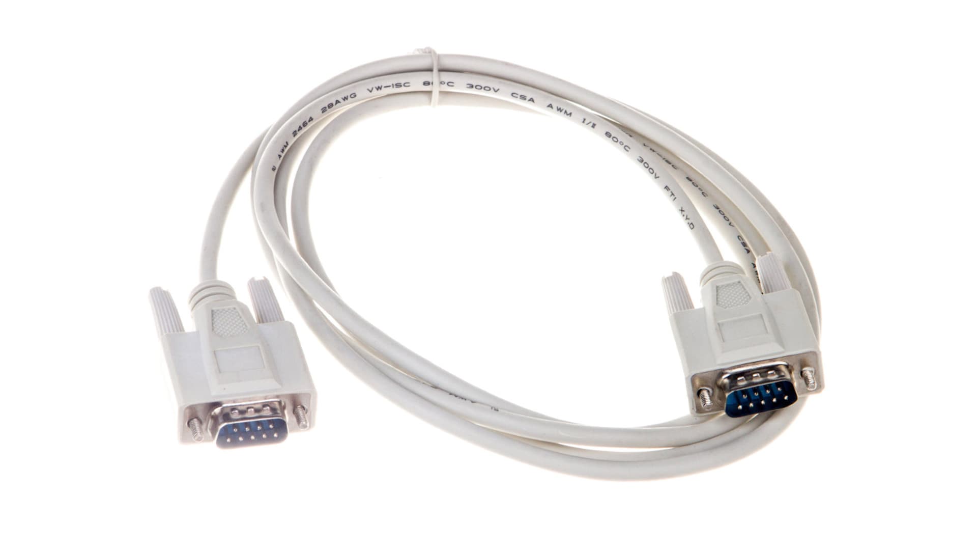 

Kabel transmisyjny szeregowy RS232 Sub-D9 (M) - Sub-D9 (M) 3m beżowy, M) 3m beżow