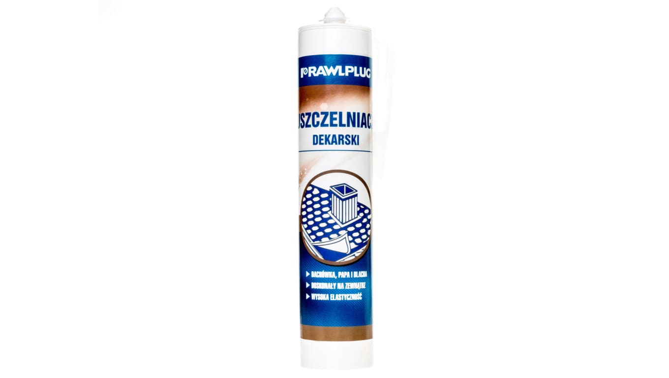 

Uszczelniacz kauczukowy dekarski bezbarwny 300ml R-SL-DEK-01