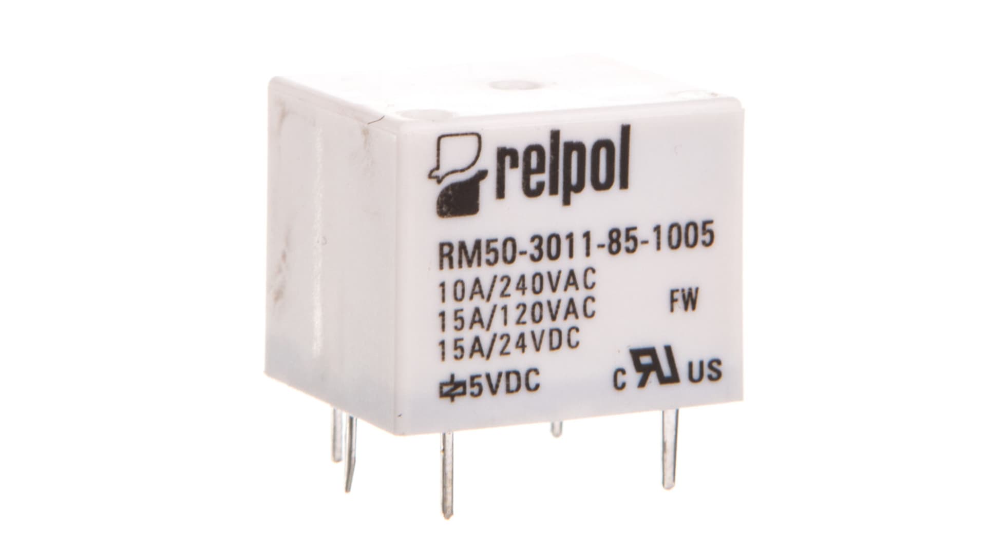 

Przekaźniki miniaturowy 1P 12A 5V DC PCB RM50-3011-85-1005 2611652