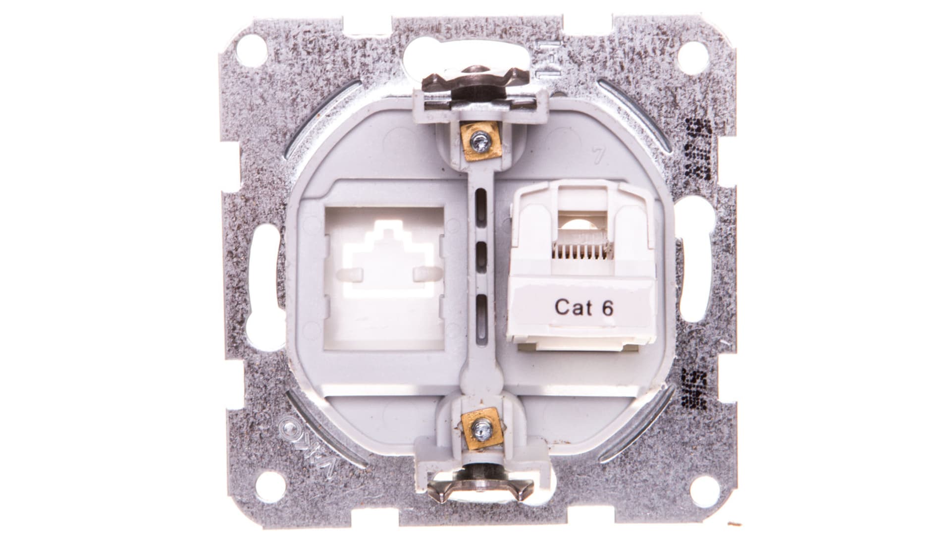 

KARRE Gniazdo komputerowe pojedyncze RJ45 kat 5e białe 90963632