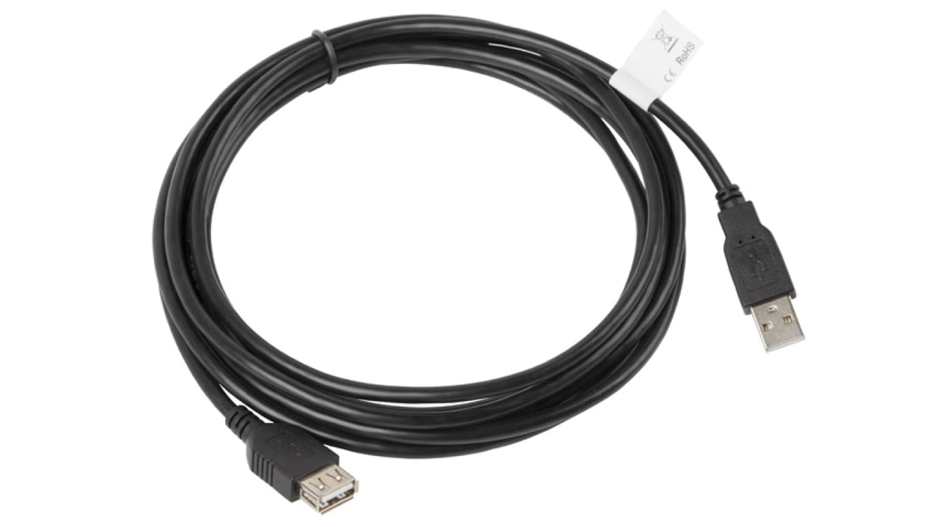 

Przedłużacz USB 2.0 High Speed 3m LANBERG CA-USBE-10CC-0030-BK