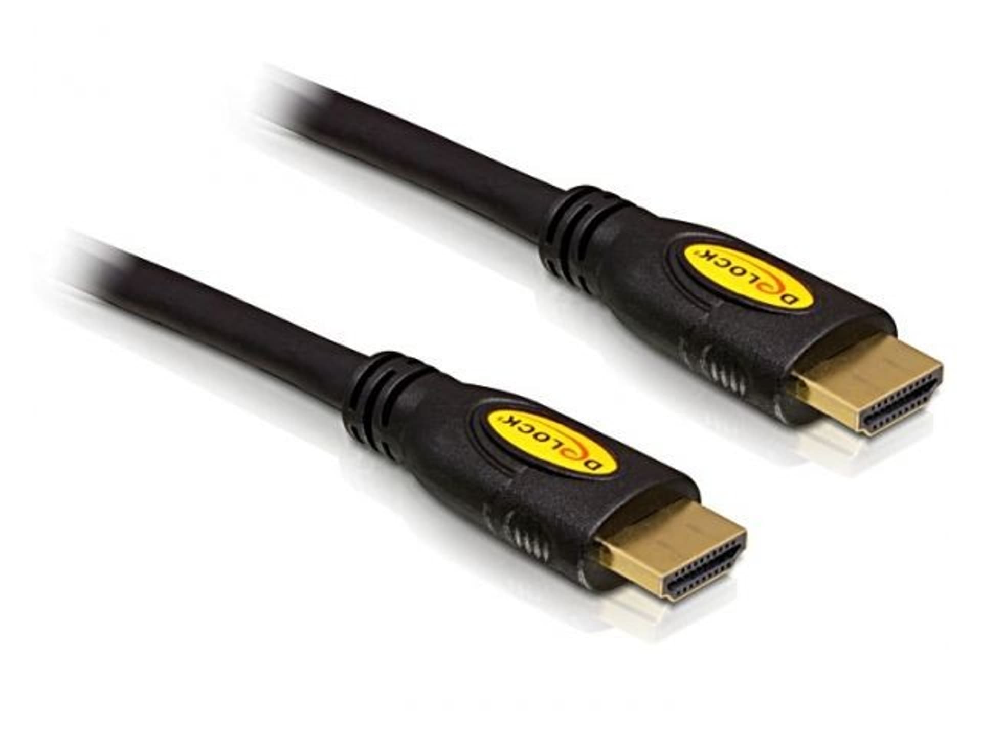

DELOCK HDMI - HDMI 5 m 5m /s1x HDMI (wtyk) 1x HDMI (wtyk)