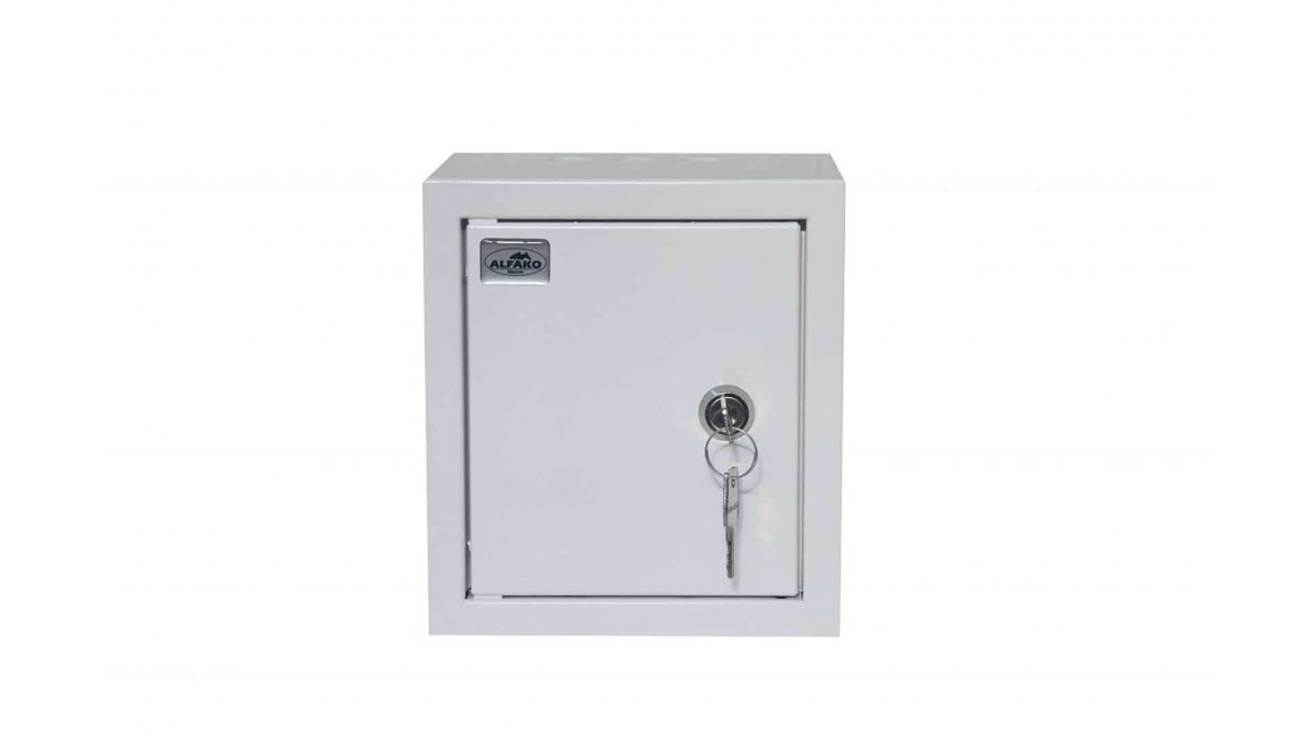 

Rozdzielnia metalowa modułowa natynkowa 1x6 modułów zamek RAL 9003A-RZ0