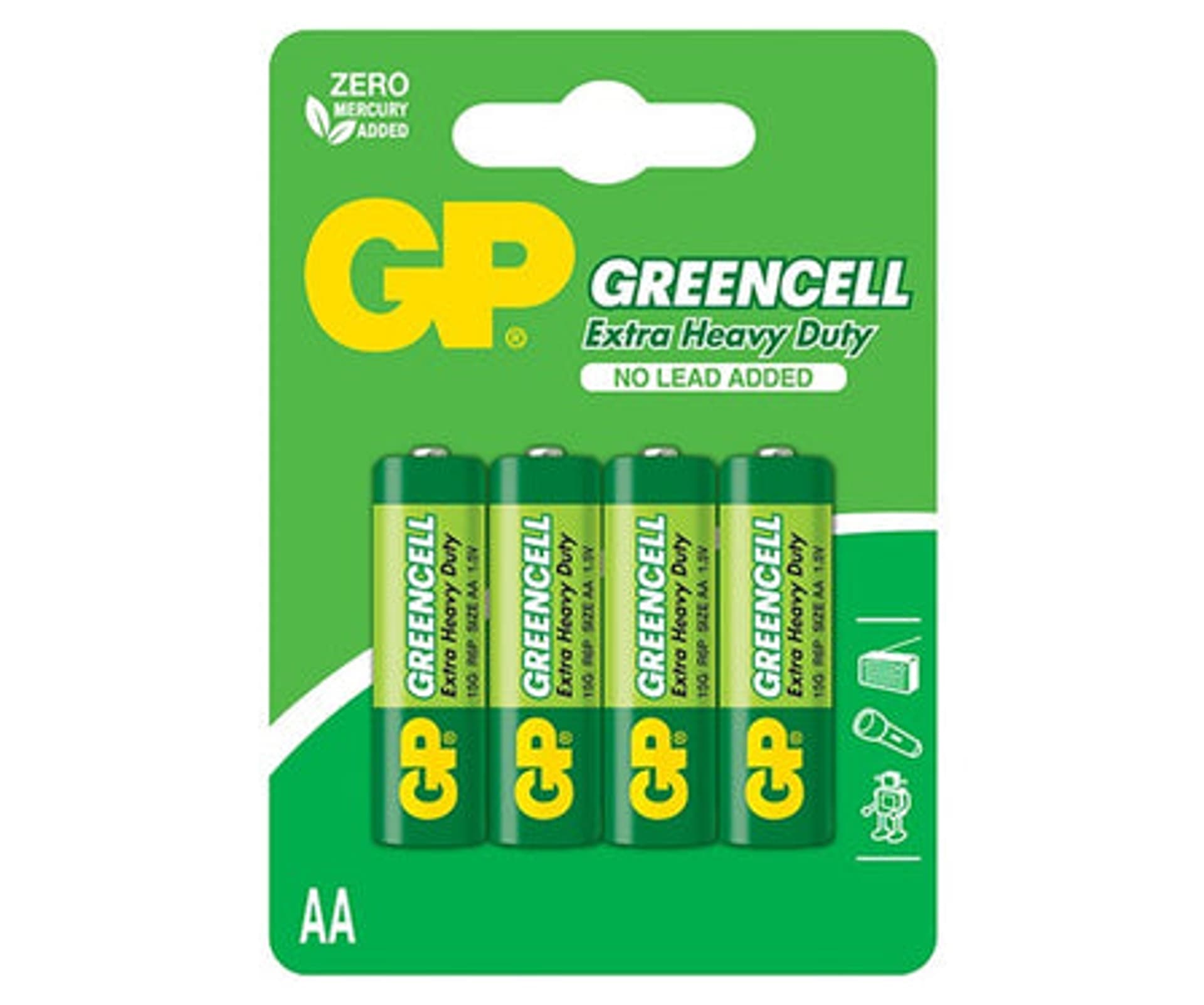 

BATERIA GREENCELL 1.5V R6 4 SZTUKI
