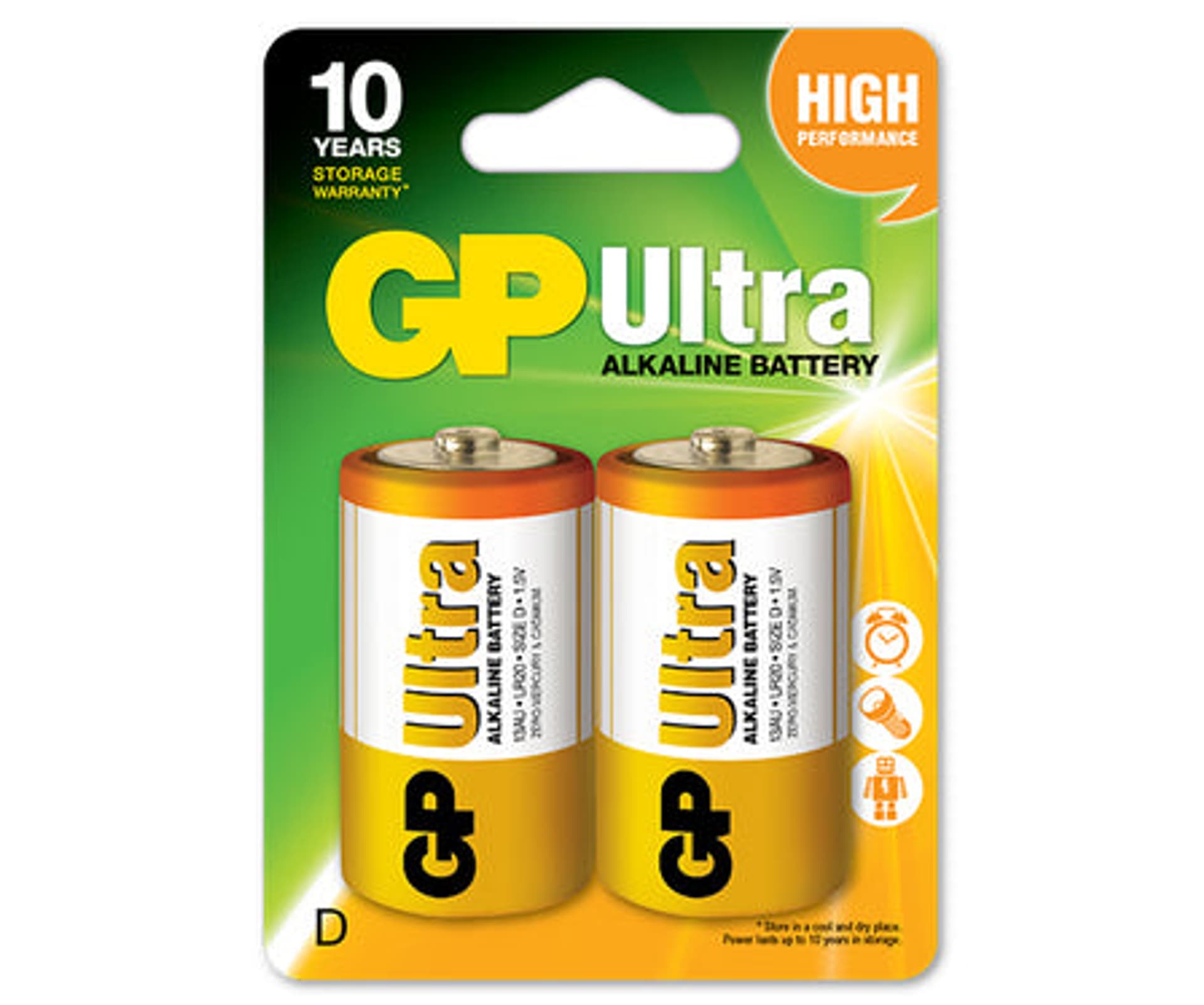 

BATERIA ULTRA+ ALKALINE LR20 1.5V 2SZ