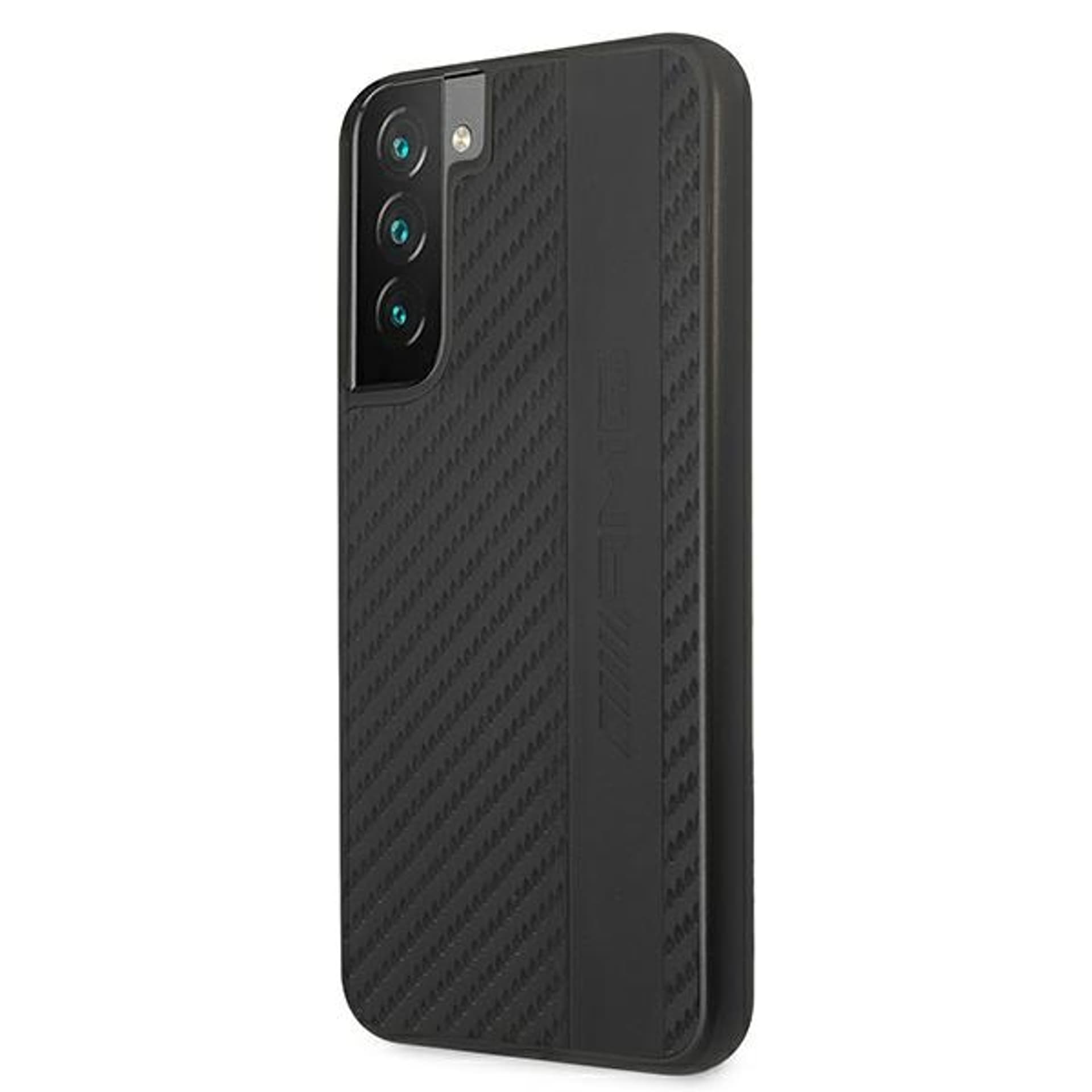 

AMG AMHCS22MBLSCA S22+ S906 czarny/black hardcase Carbon Stripe&Embossed