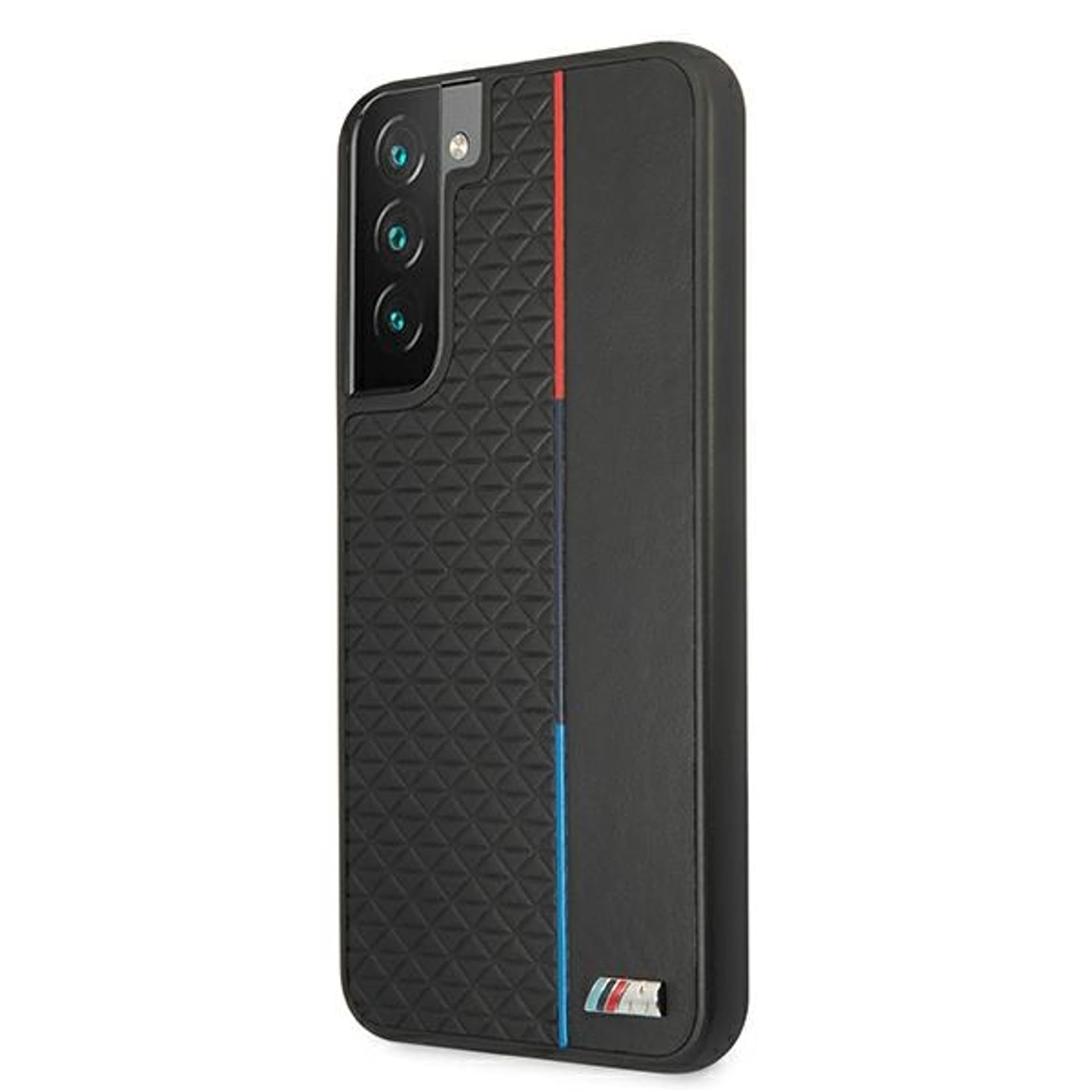 

Etui BMW BMHCS22MTRTBK S22+ S906 czarny/black hardcase M Collection Triangles