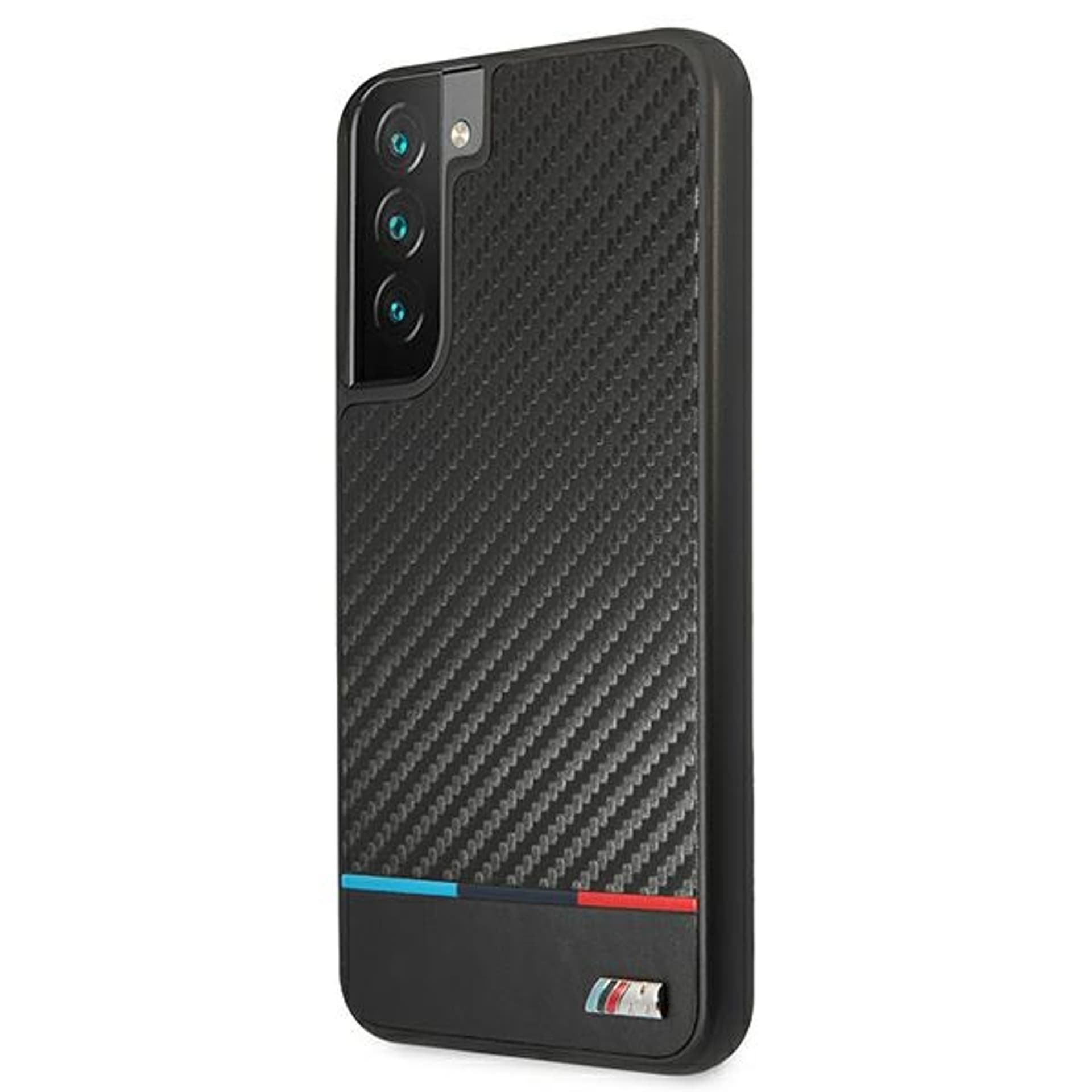 

Etui hardcase BMW BMHCS22MPUCARTCBK S22+ S906 black/czarny M Collection Triangles
