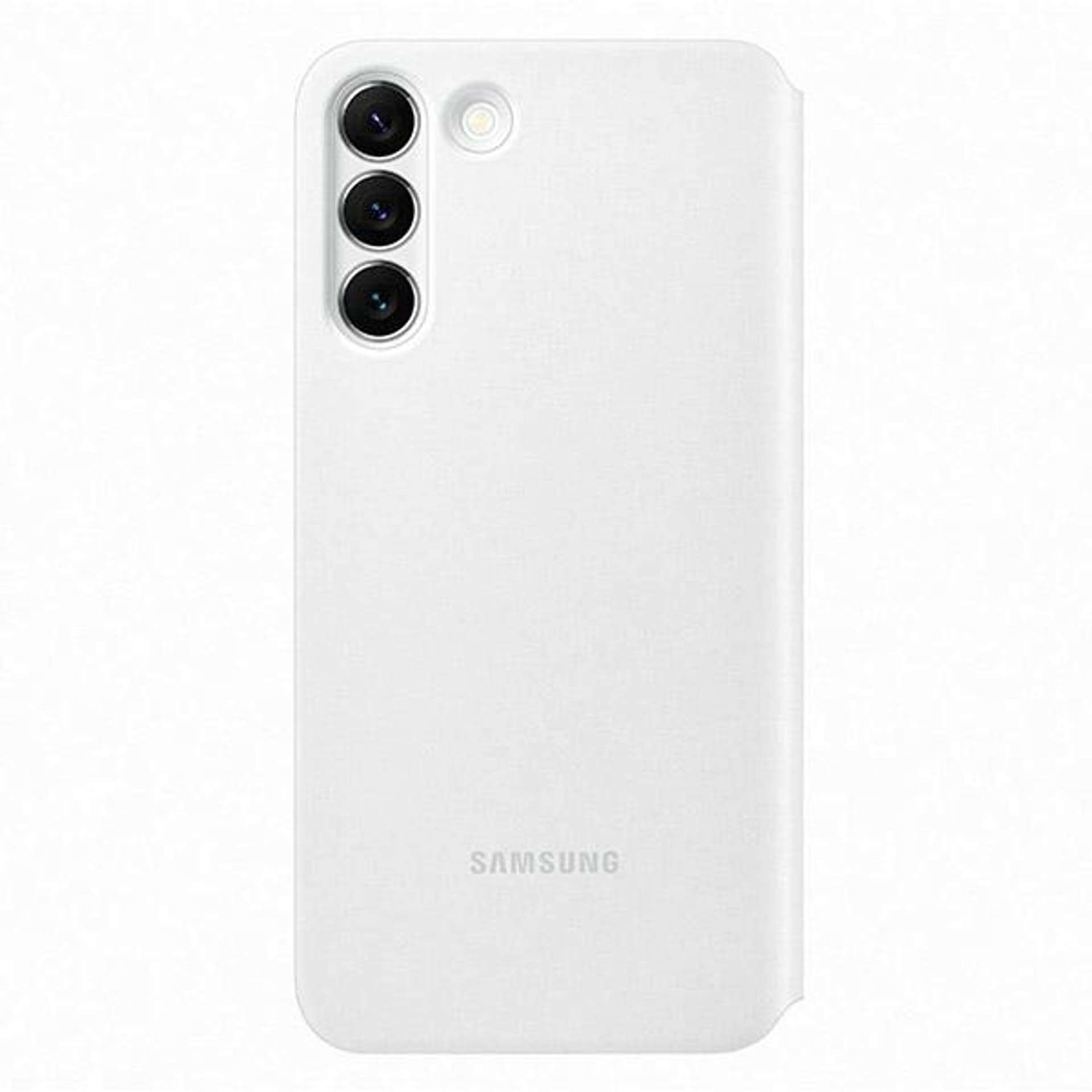 

Etui Samsung EF-ZS901CW S22 S901 biały/white Clear View Cover