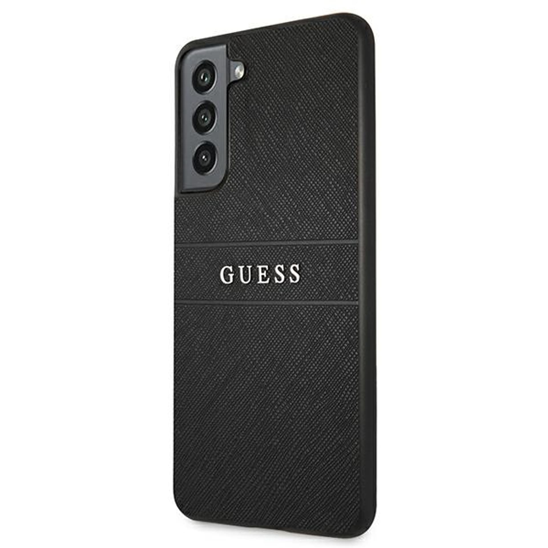 

Guess GUHCS21FPSASBBK S21 FE G990 czarny/black Saffiano Stripe