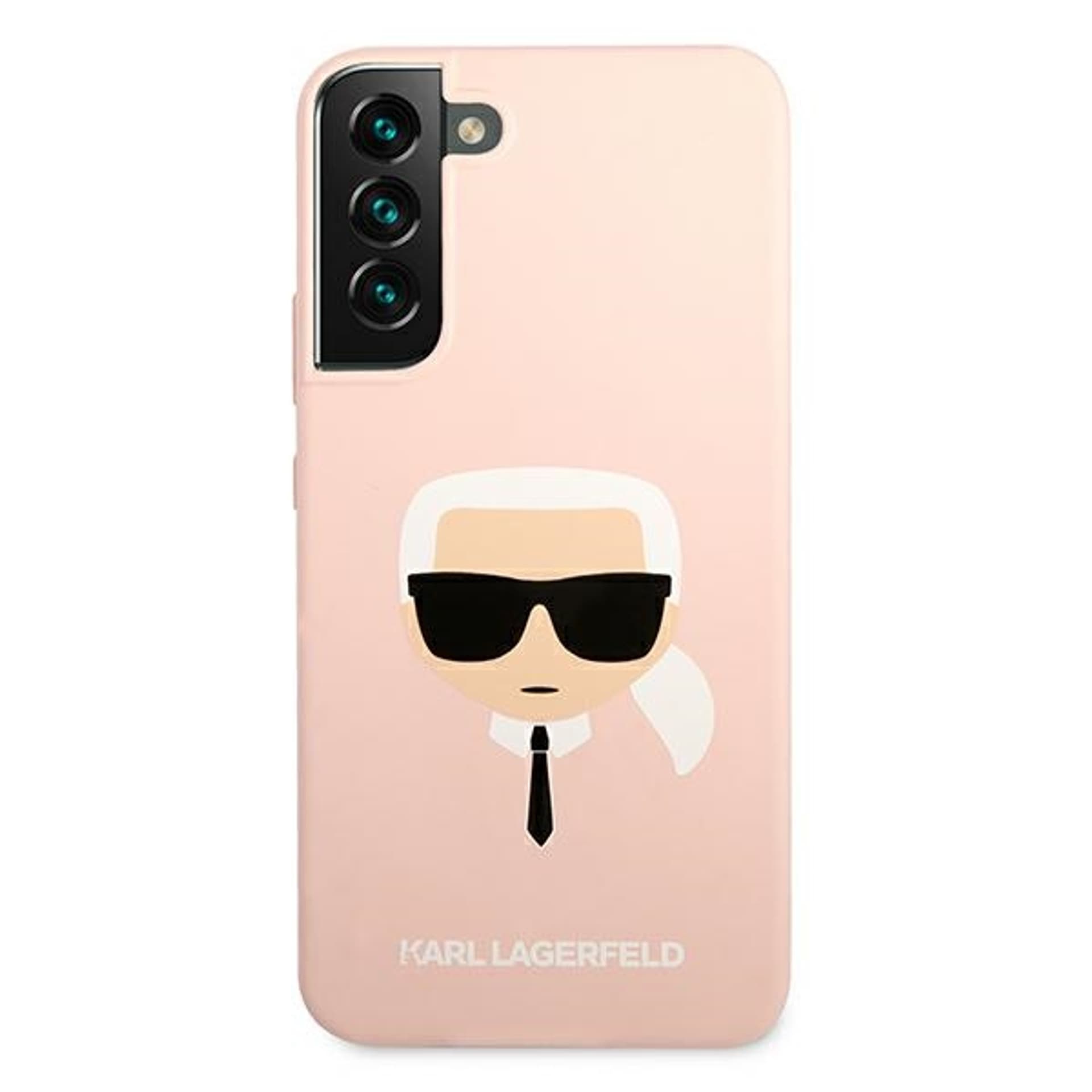 

Karl Lagerfeld Silicone Ikonik Karl`s Head - Etui Samsung Galaxy S22+ (różowy)