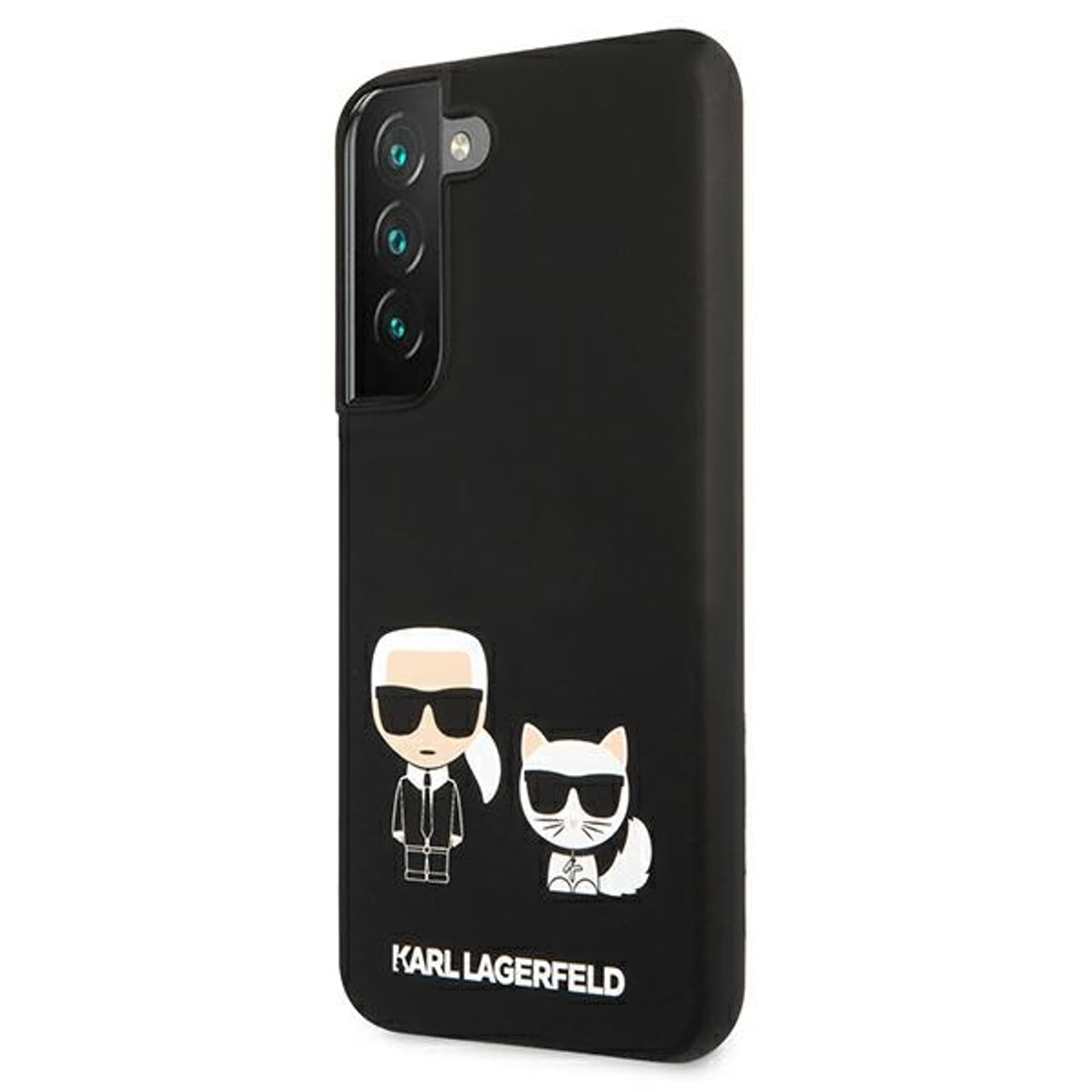 

Karl Lagerfeld KLHCS22SSSKCK S22 S901 hardcase czarny/black Silicone Karl & Choupette