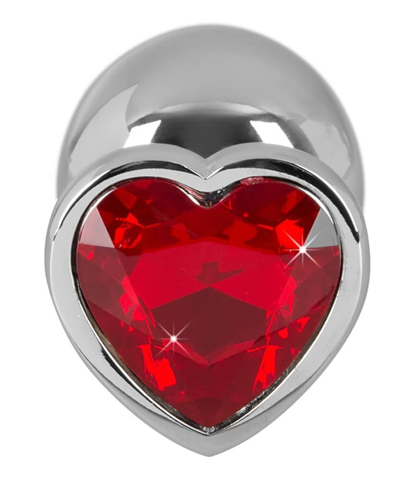 

Korek analny aluminiowy Diamond Serce 9,4 cm